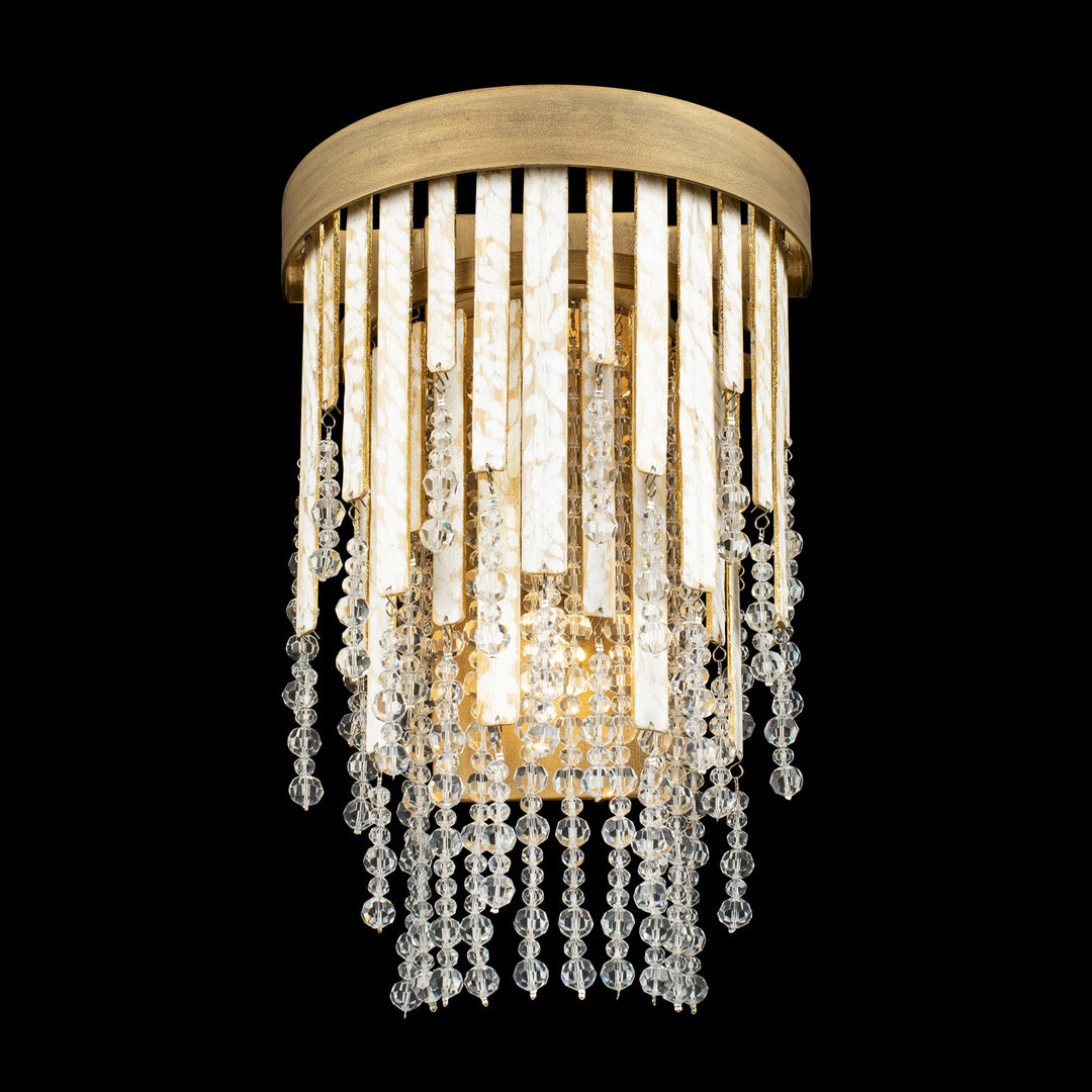 Lafayette 359W02HG 2-Light Wall Sconce - Havana Gold