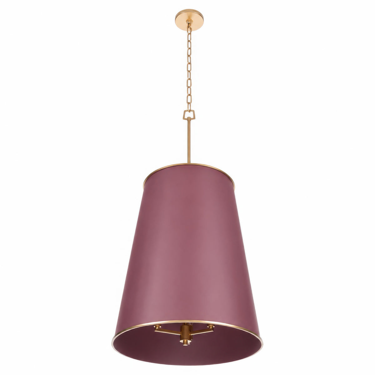 Coco 9 Lights Foyer in Red Handed and French Gold