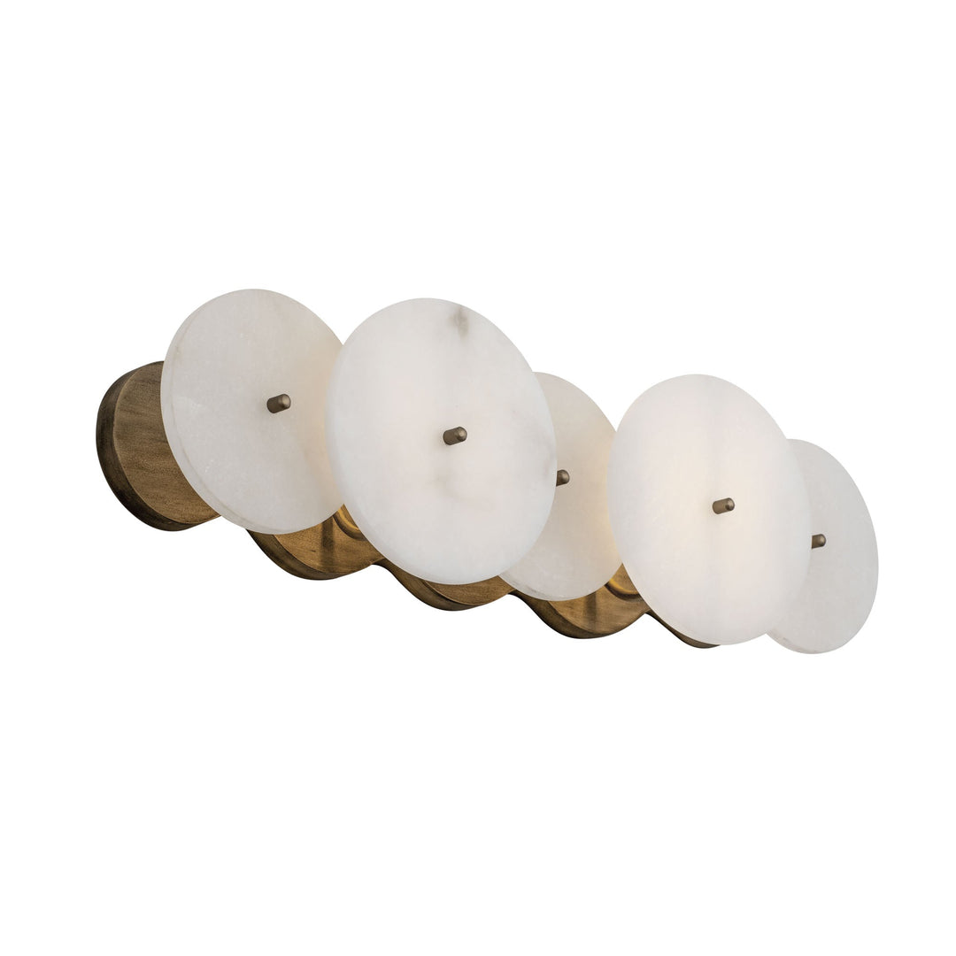 Cosmos 370B02HG 2-Lt Vanity Light - Havana Gold