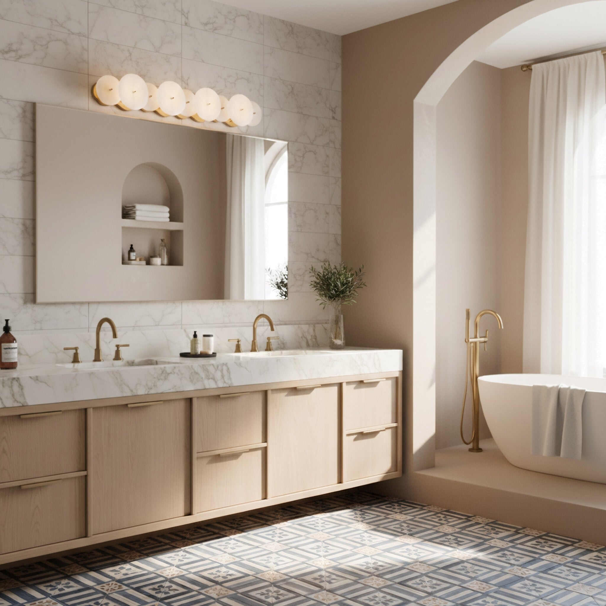 Cosmos 4 Light Bath - Havana Gold