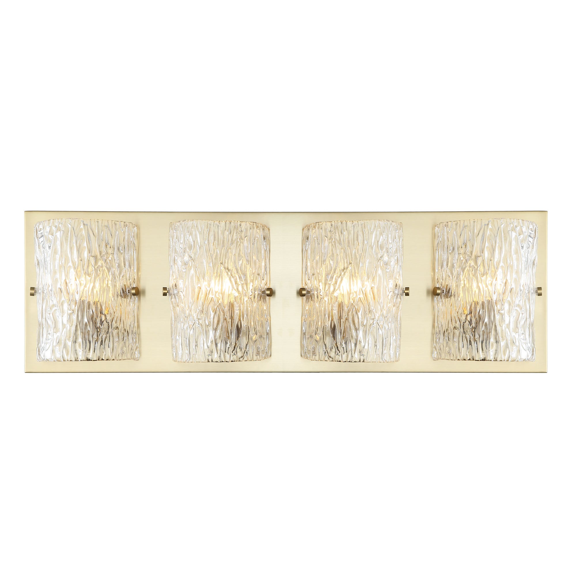 Morgan 4 Light Bath - Satin Brass