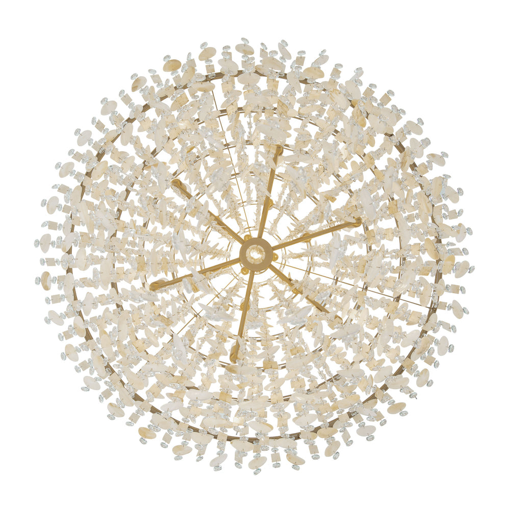 Kalani 377C16FG 16-Lt Chandelier - French Gold