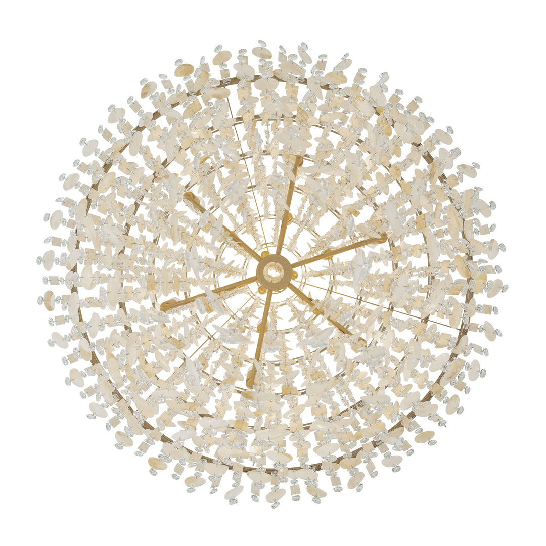 Kalani 377C16FG 16-Lt Chandelier - French Gold