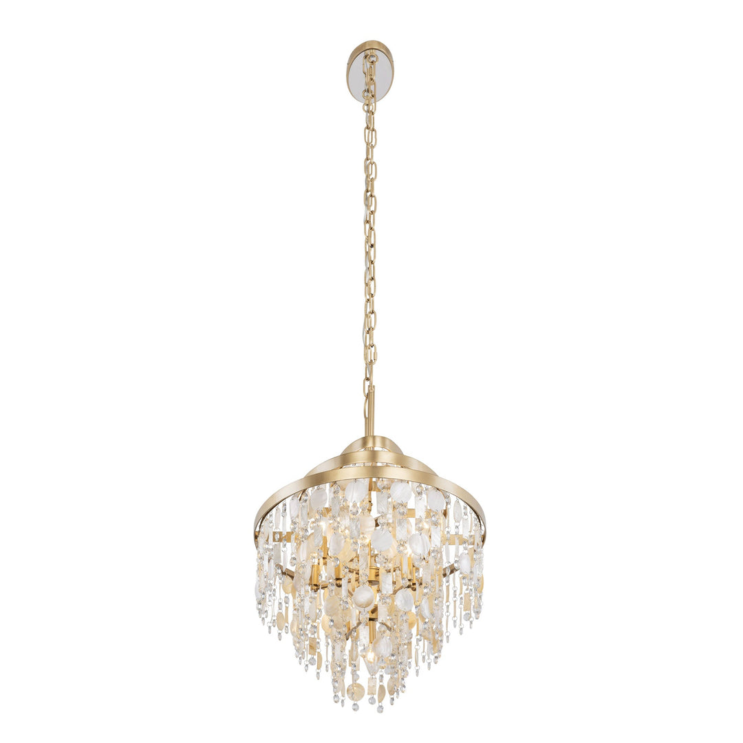 Kalani 377N09FG 9-Lt Kitchen Pendant Light - French Gold