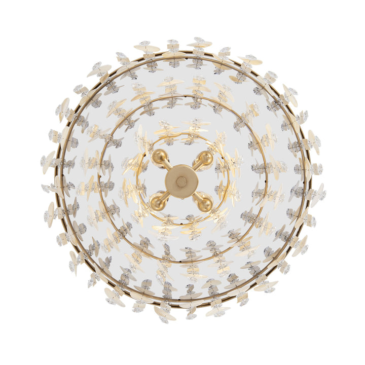 Kalani 377S04FG 4-Lt Ceiling Light - French Gold