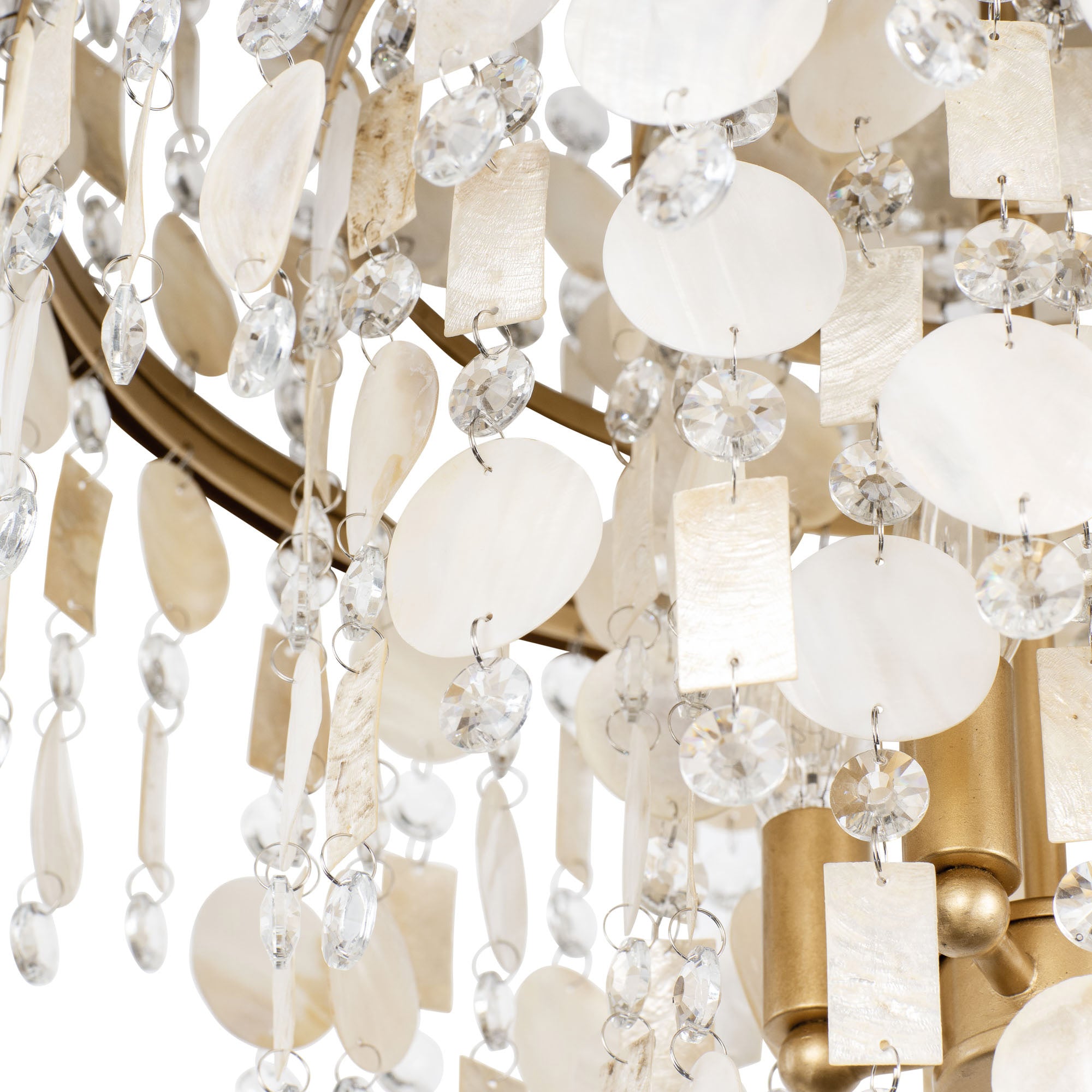 Kalani 4 Light Semi-Flush - French Gold