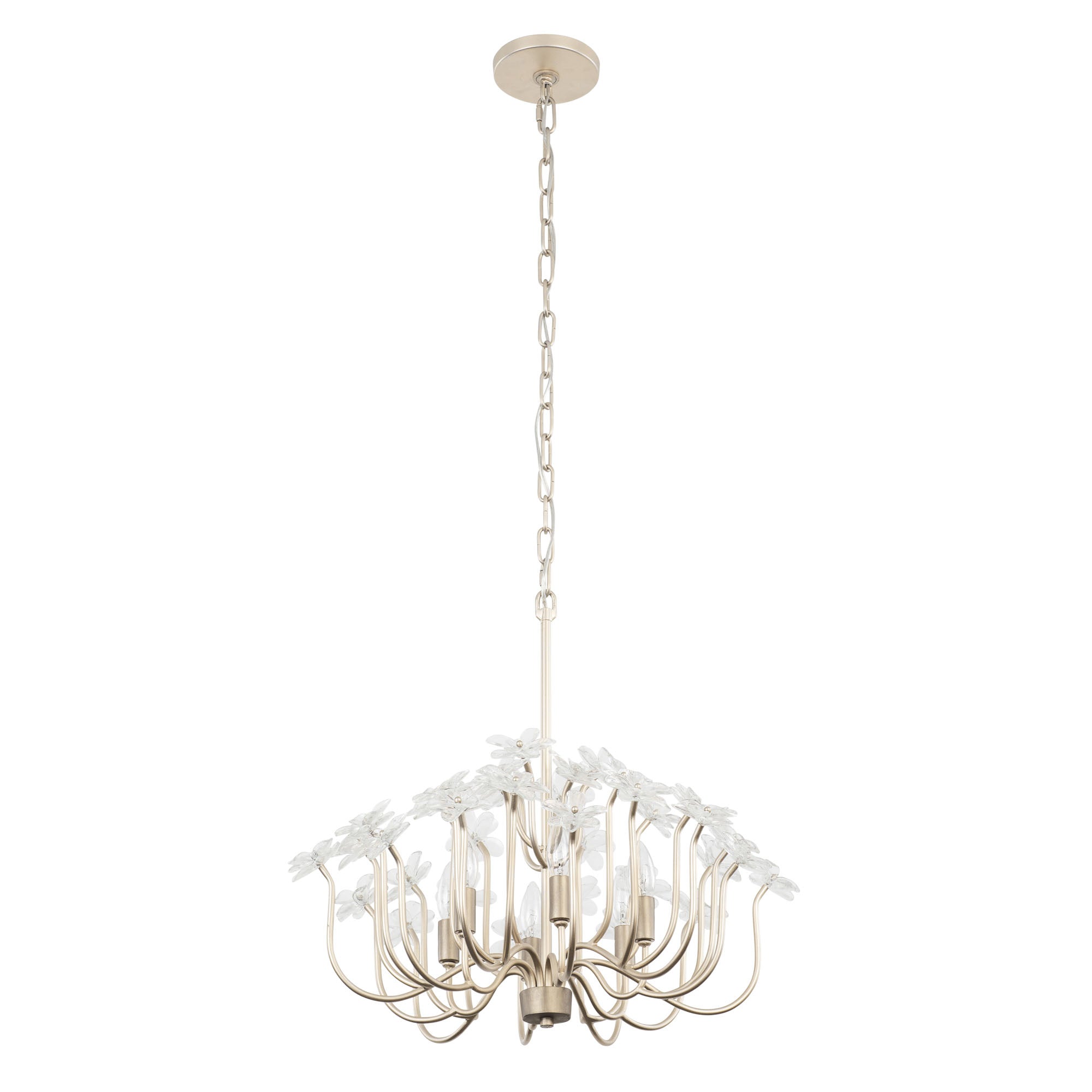 Wildflower 6 Light Chandelier - Gold Dust/Artifact