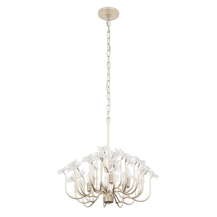 Wildflower 378C06GDAR 6-Lt Chandelier - Gold Dust/Artifact