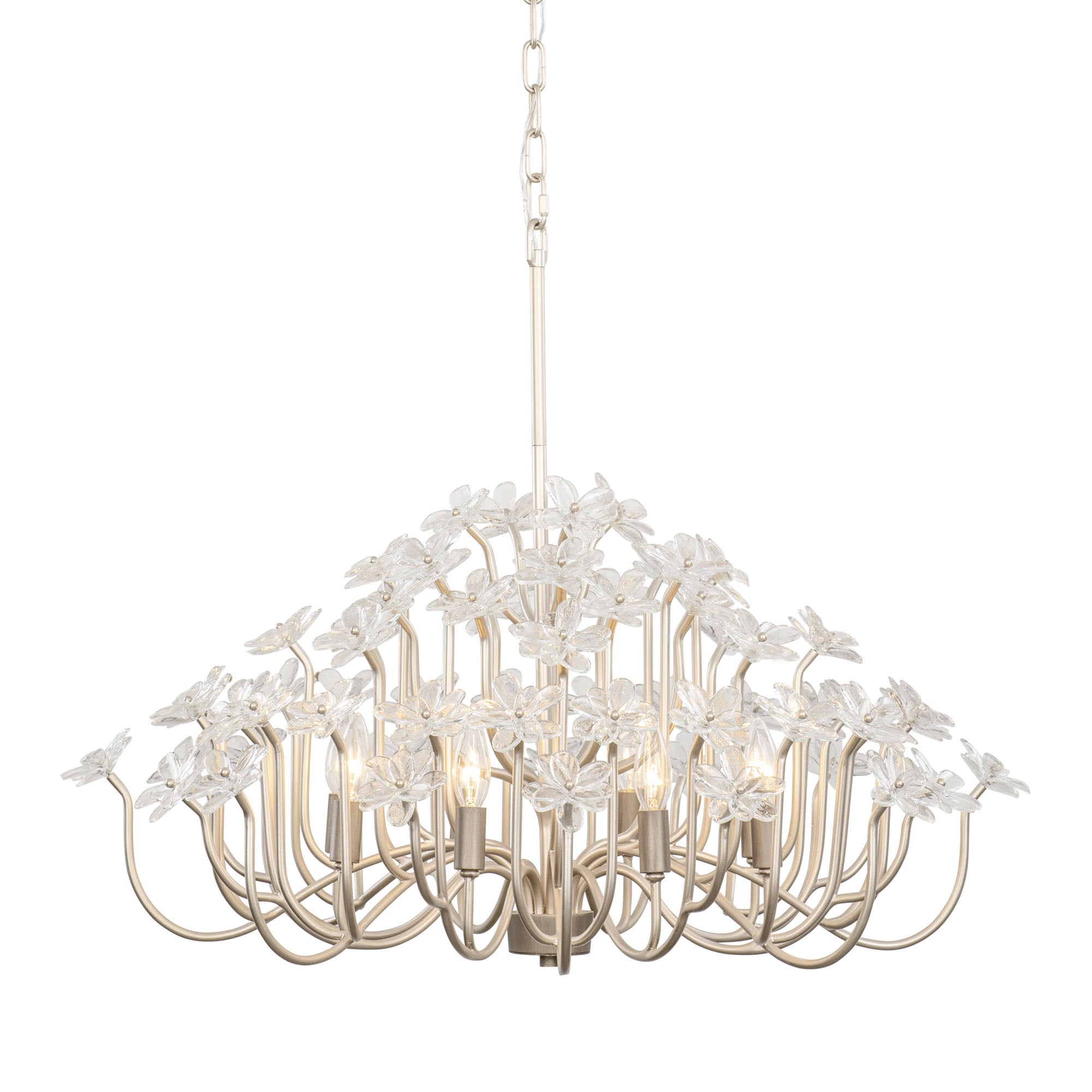 Wildflower 8 Light Chandelier - Gold Dust/Artifact