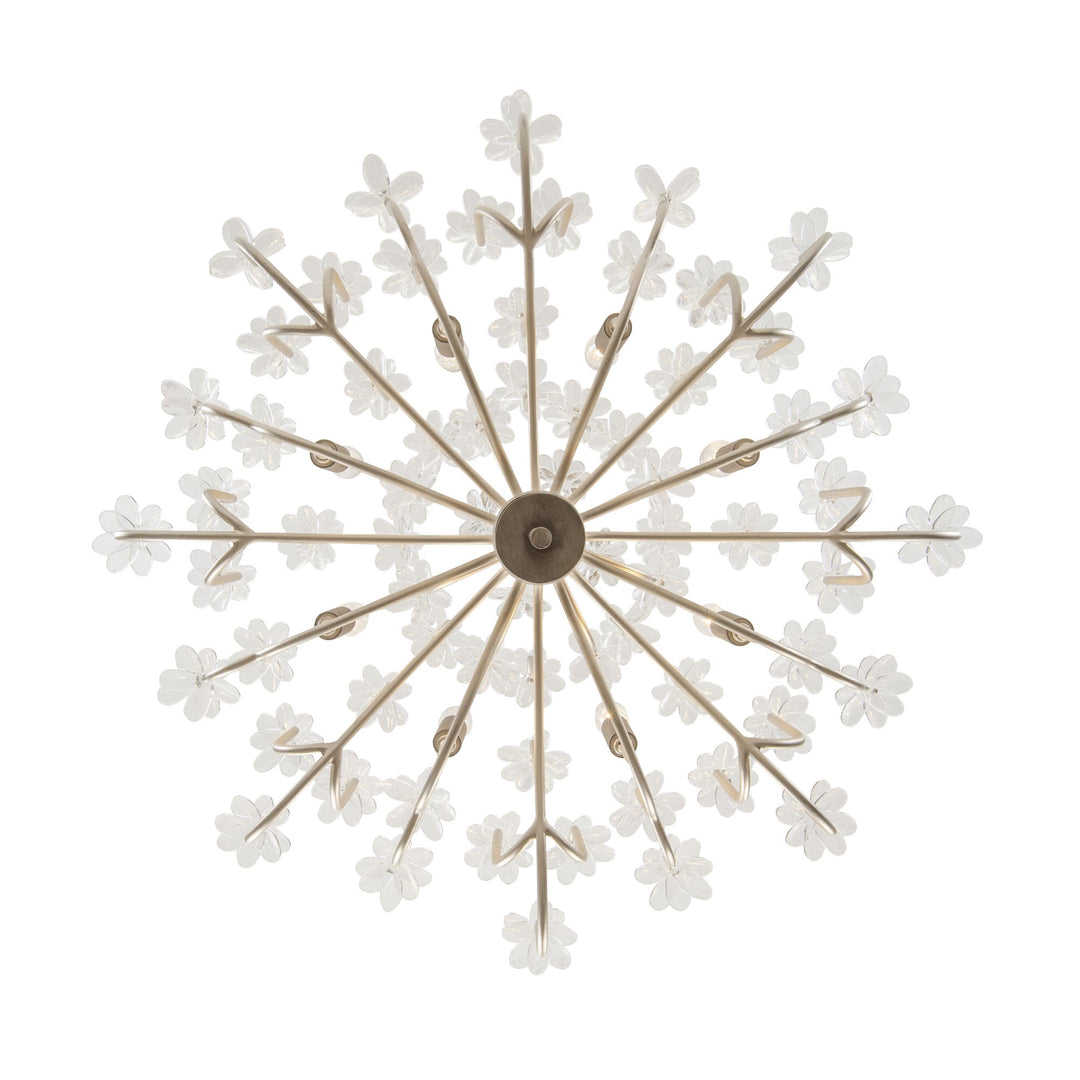 Wildflower 378C08GDAR 8-Lt Chandelier - Gold Dust/Artifact