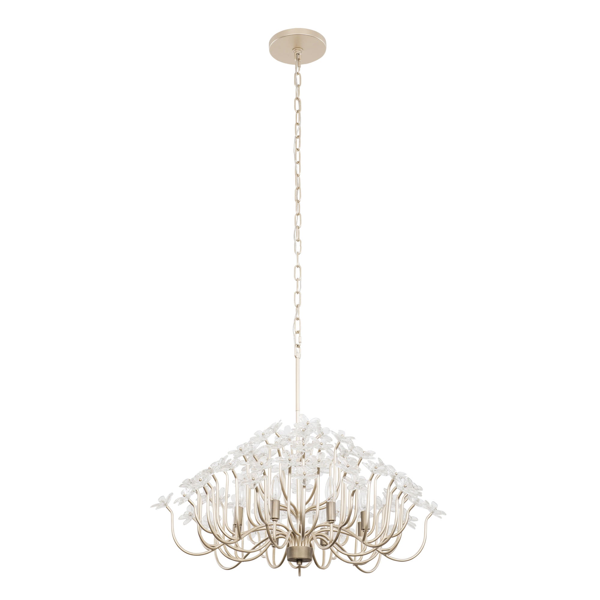 Wildflower 8 Light Chandelier - Gold Dust/Artifact