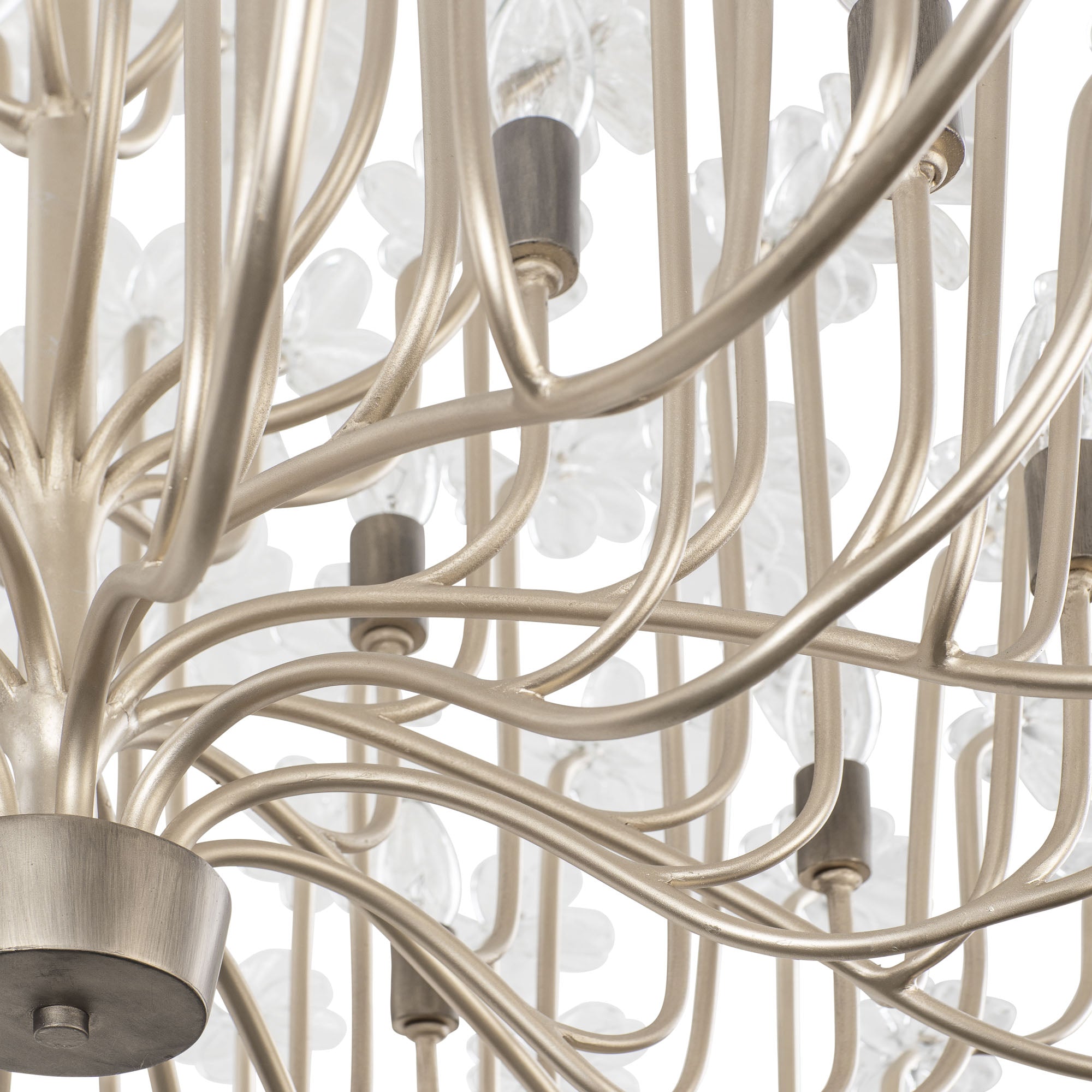 Wildflower 378C15GDAR 15-Lt Chandelier - Gold Dust/Artifact