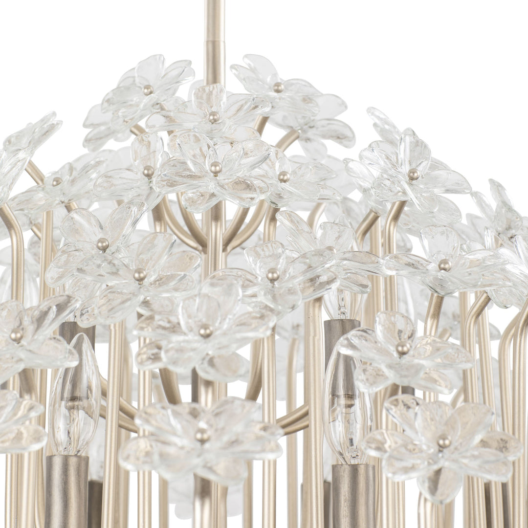 Wildflower 378C15GDAR 15-Lt Chandelier - Gold Dust/Artifact