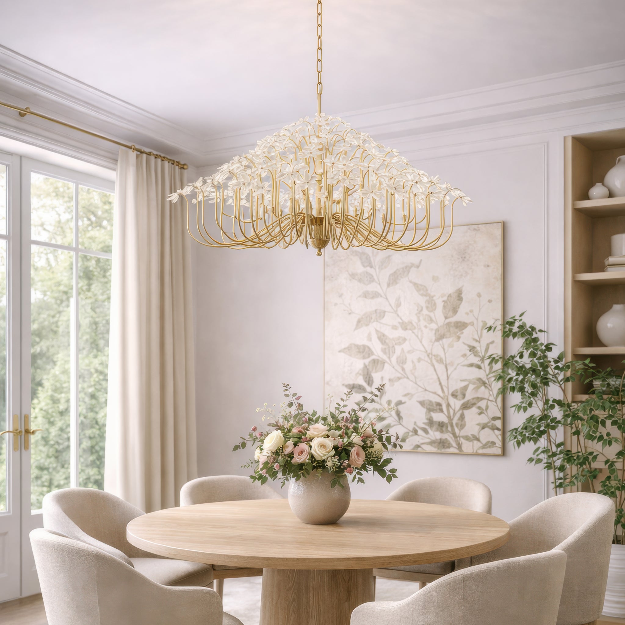 Wildflower 15 Light Chandelier - Gold Dust/Artifact