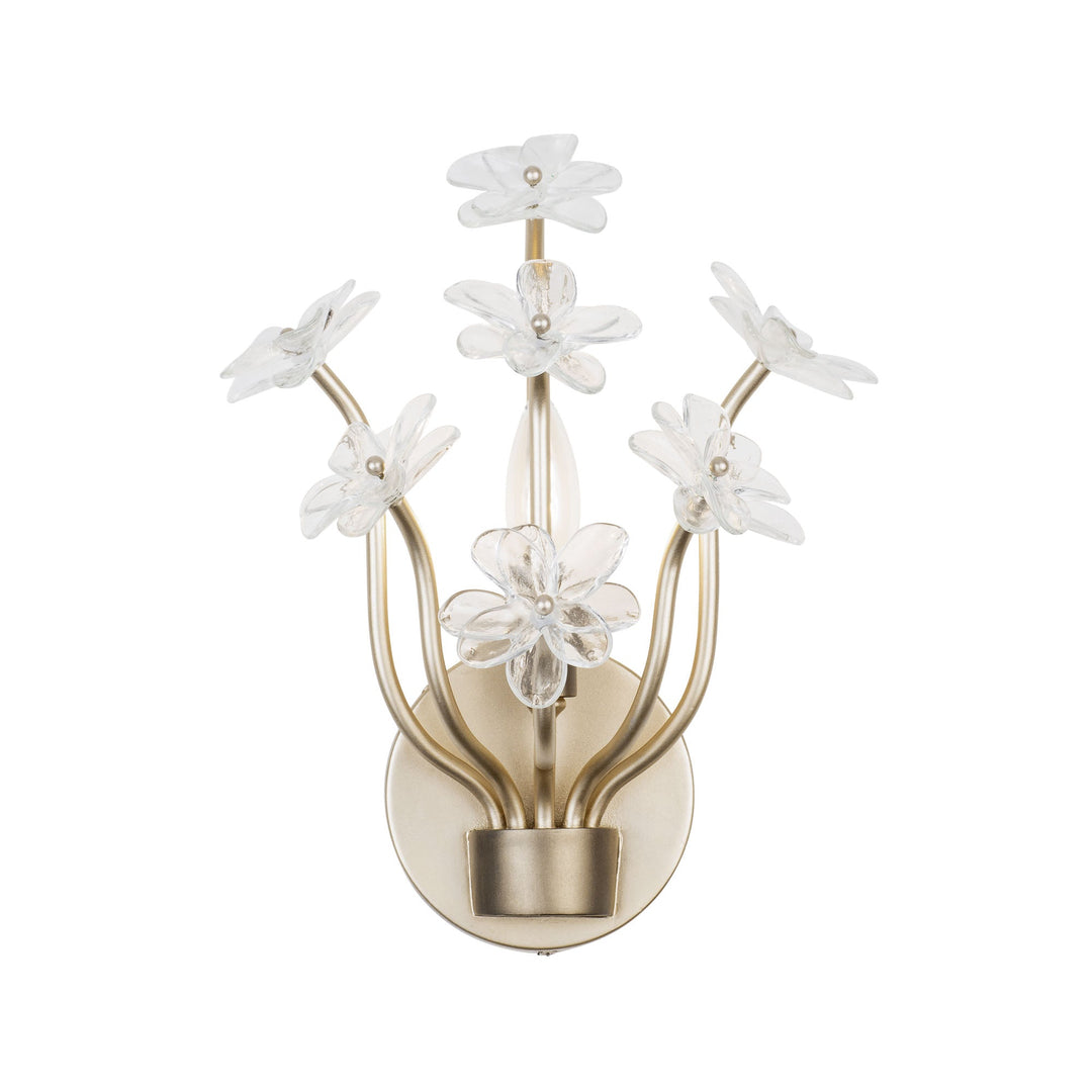 Wildflower 378W01GDAR 1-Lt Wall Sconce - Gold Dust/Artifact