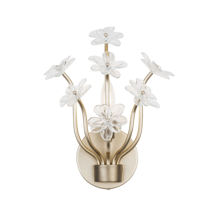 Wildflower 378W01GDAR 1-Lt Wall Sconce - Gold Dust/Artifact