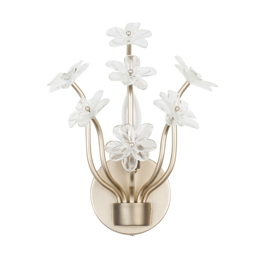 Wildflower 378W01GDAR 1-Lt Wall Sconce - Gold Dust/Artifact