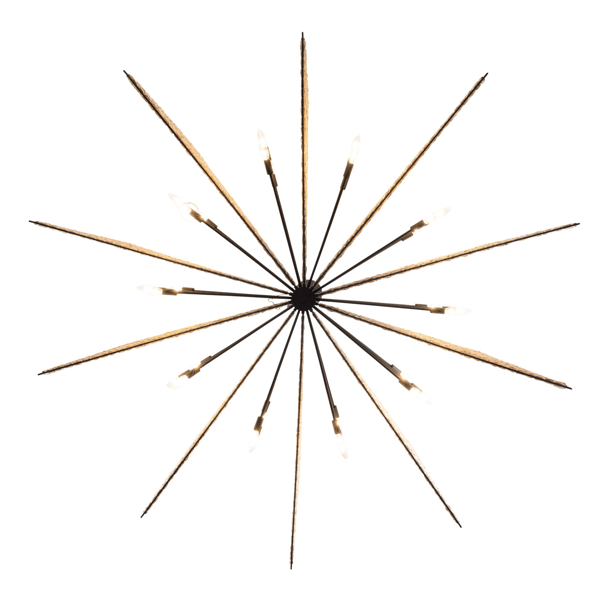 Machina 30-Light Chandelier - Matte Black/Sulihiya