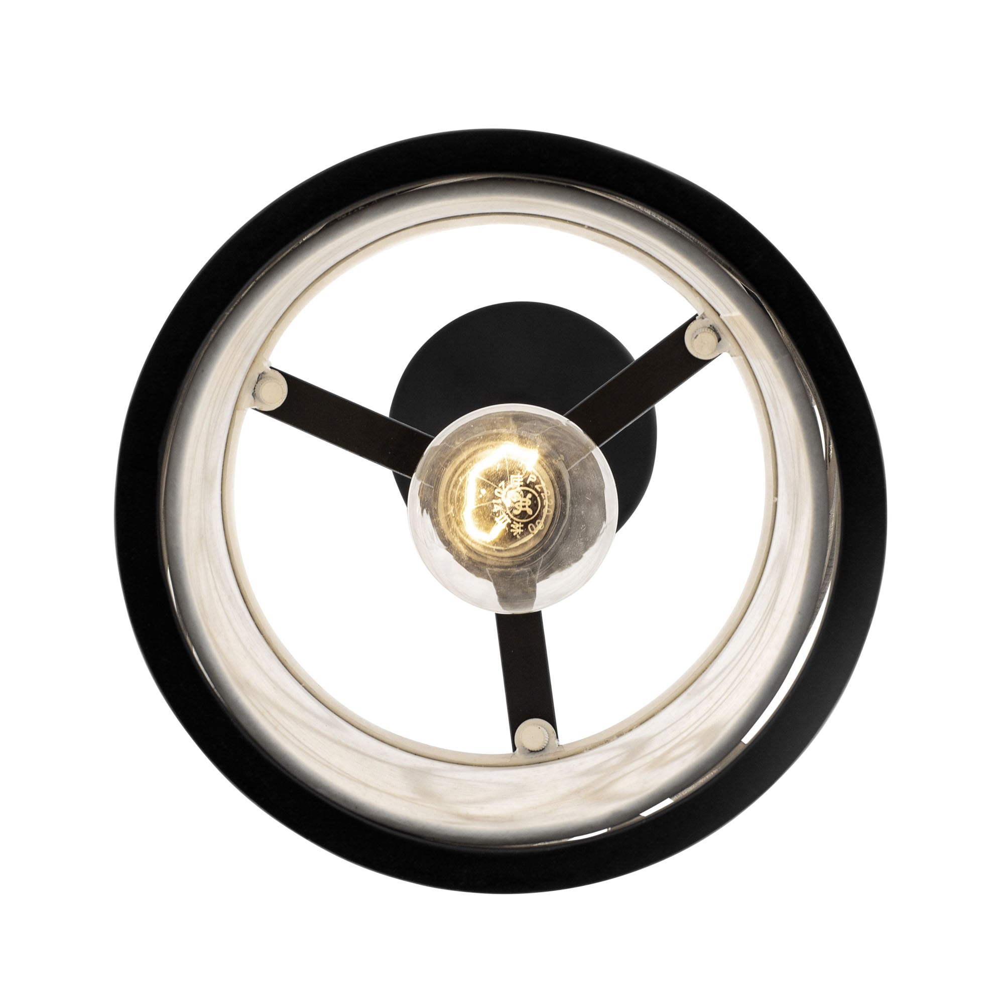 Scribble 1 Light Mini Pendant - Matte Black/Artifact