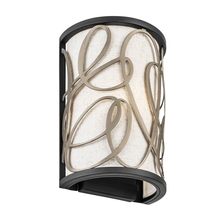 Scribble 381W01MBAR 1-Lt Wall Sconce - Matte Black/Artifact