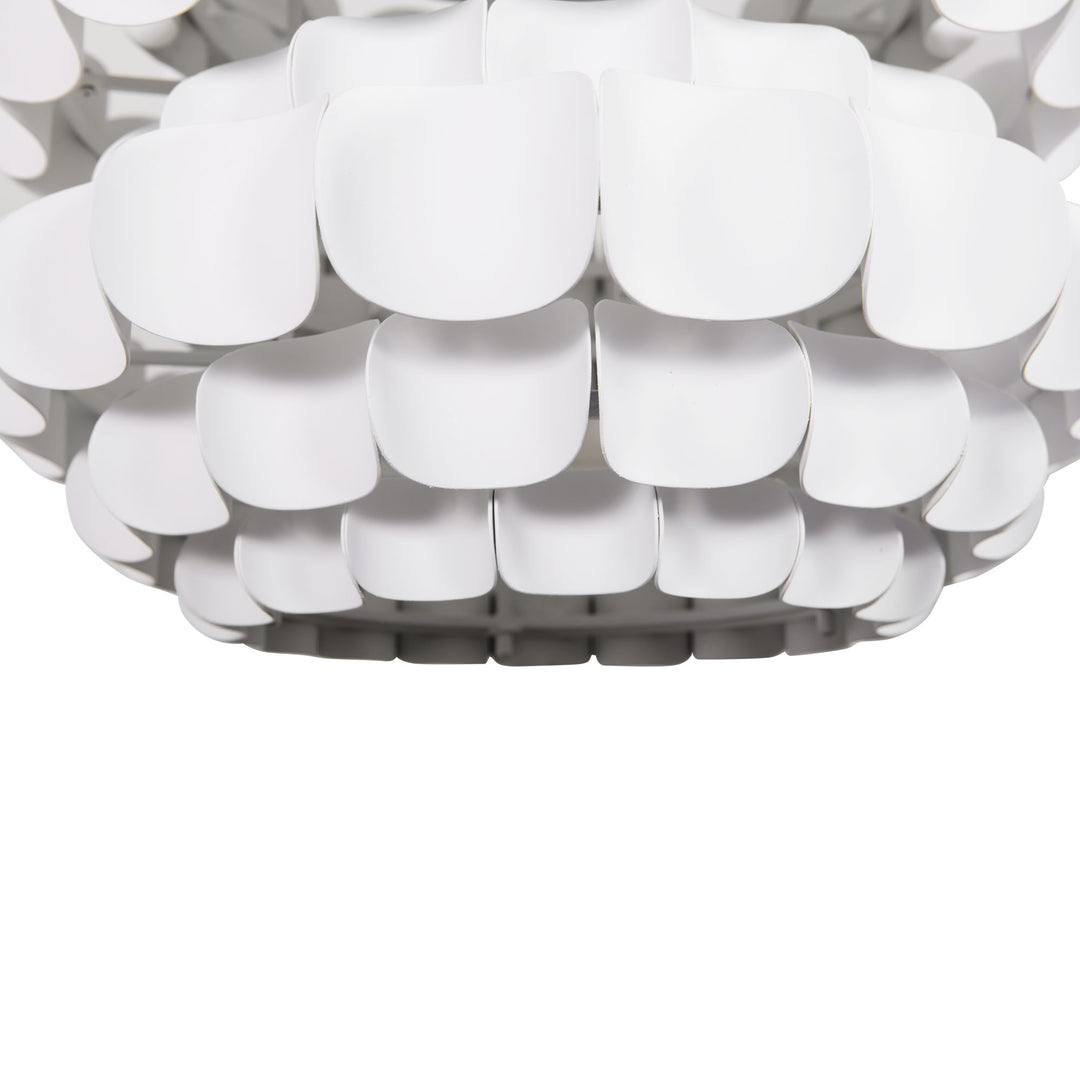 Swoon 382F06MW 6-Light Foyer Pendant Light - Matte White