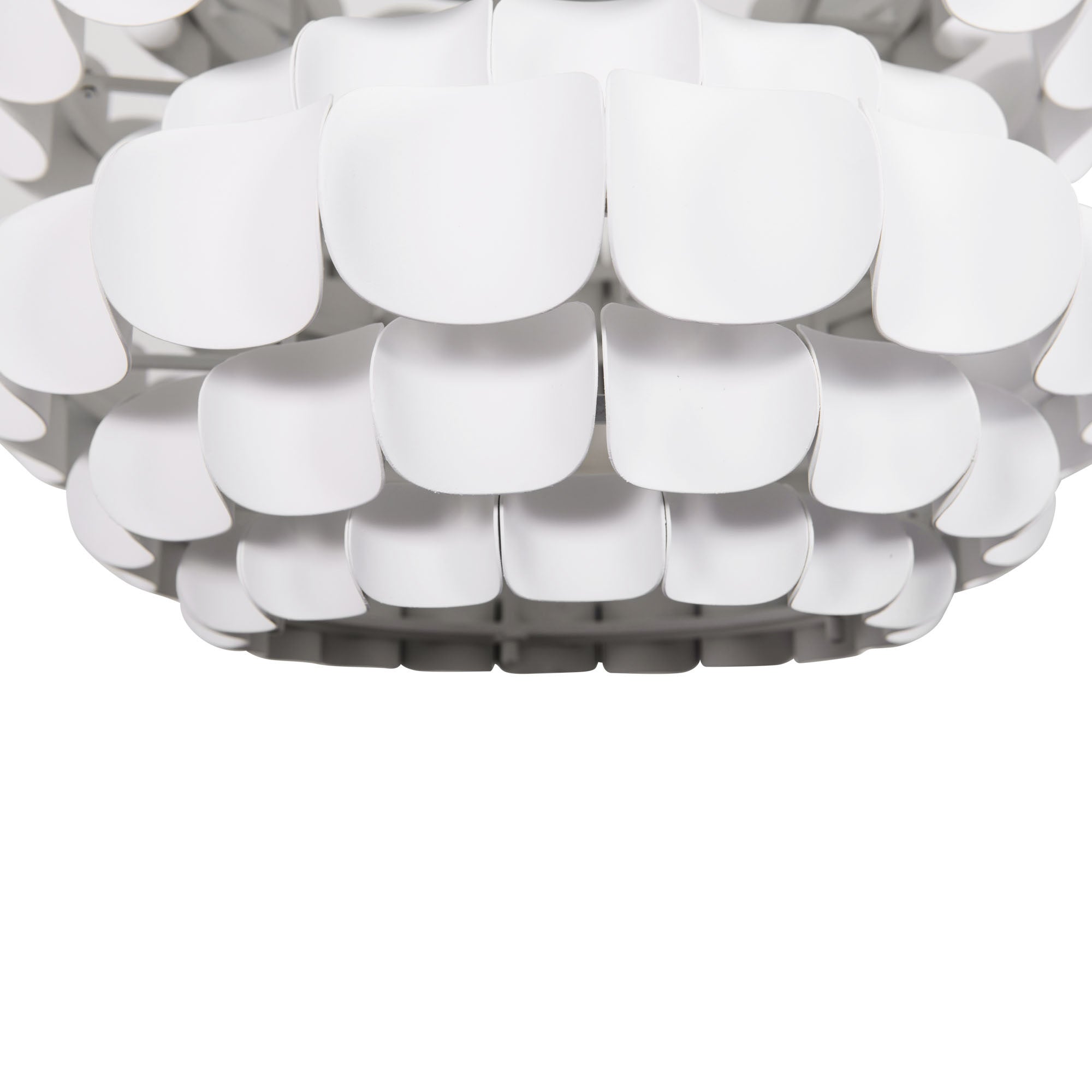 Swoon 6 Light Foyer - Matte White
