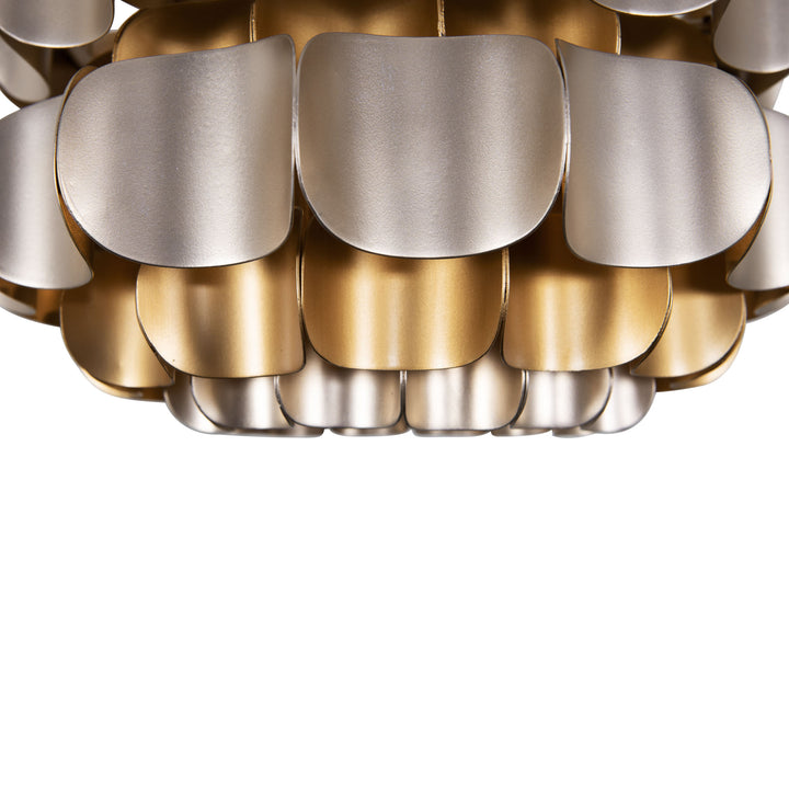Swoon 382P01AGGD 1-Light Pendant Light - Antique Gold/Gold Dust