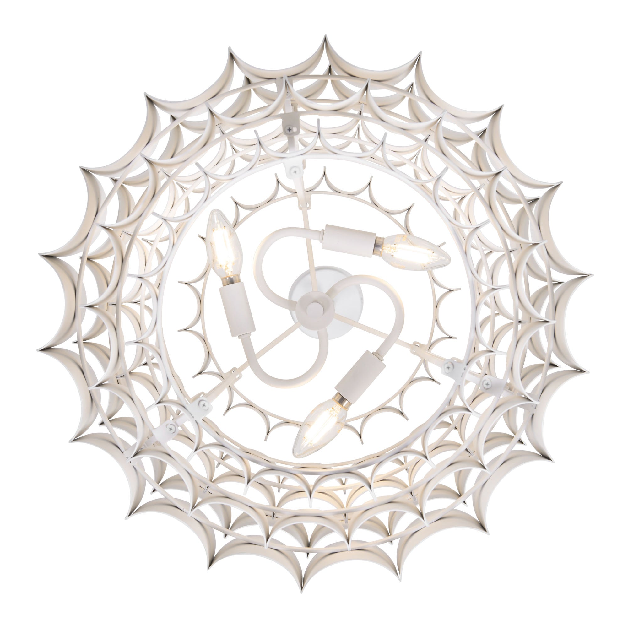 Swoon 3 Light Pendant - Matte White