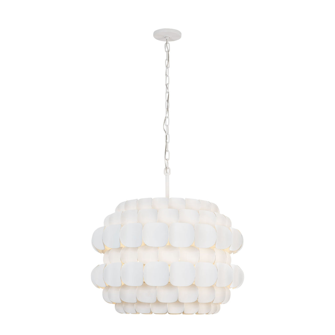 Swoon 382P06MW 6-Lt Pendant Light - Matte White