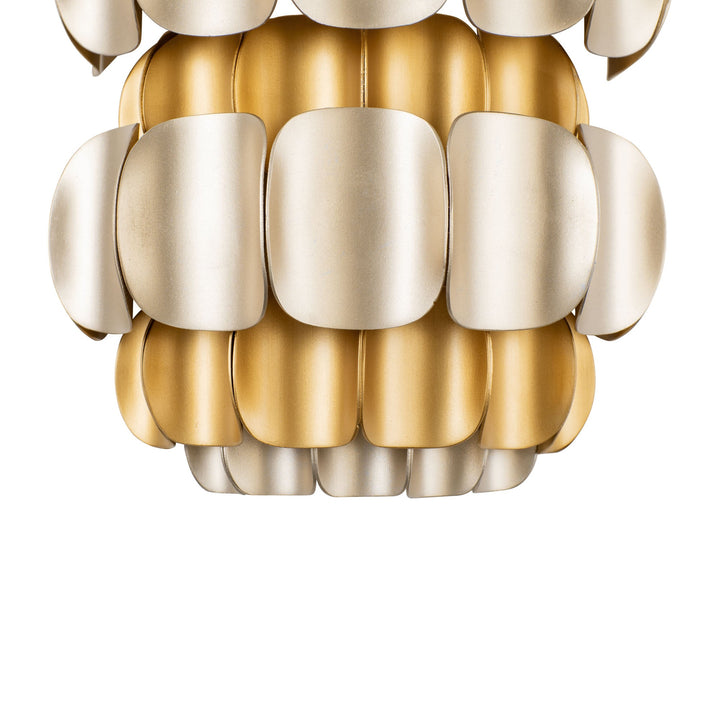 Swoon 382W01AGGD 1-Lt Wall Sconce - Antique Gold/Gold Dust