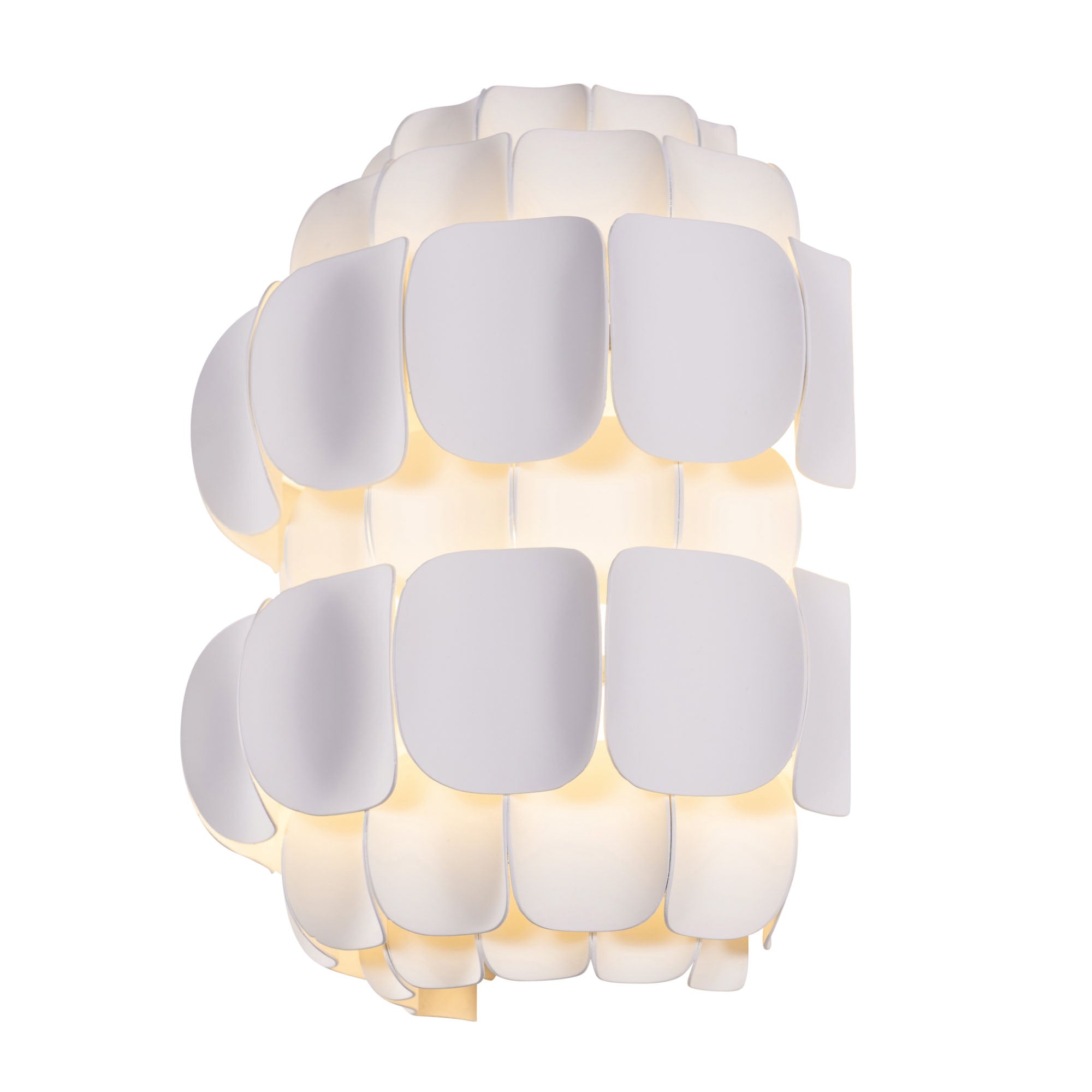 Swoon 1 Light Sconce - Matte White
