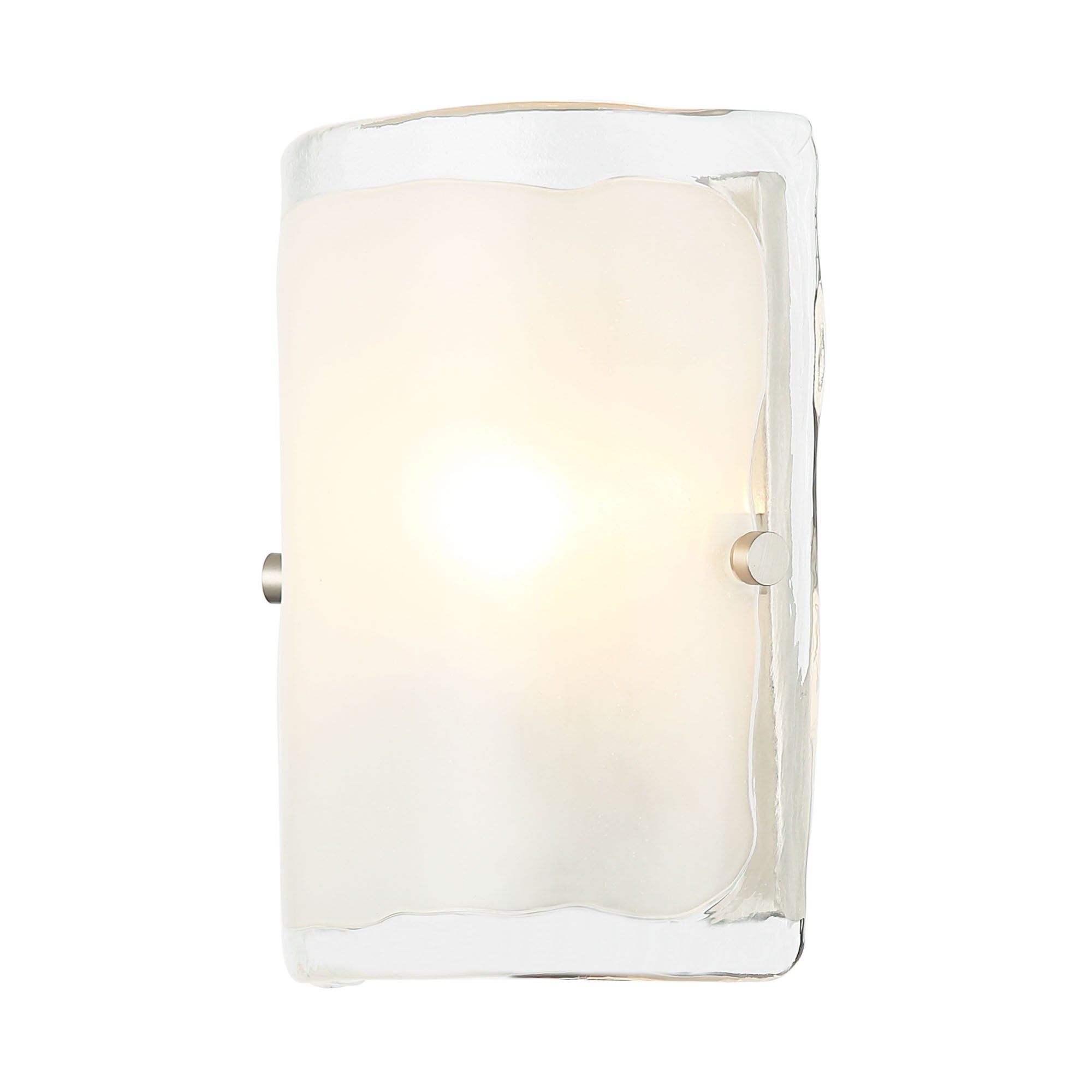Fairchild 385W01BNS 1-Lt Wall Sconce - Black/Polished Nickel/Satin Brass