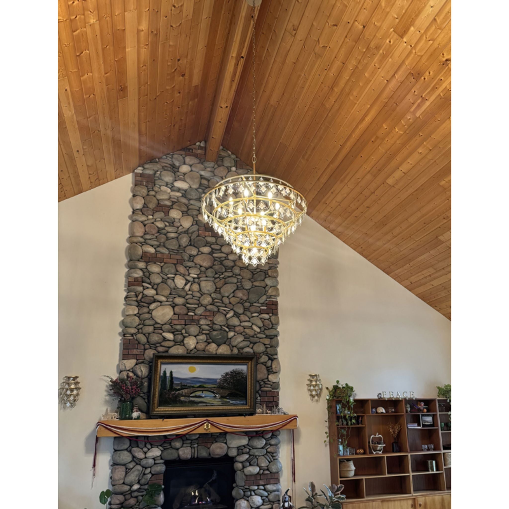 Fleur 10-Light Chandelier - French Gold