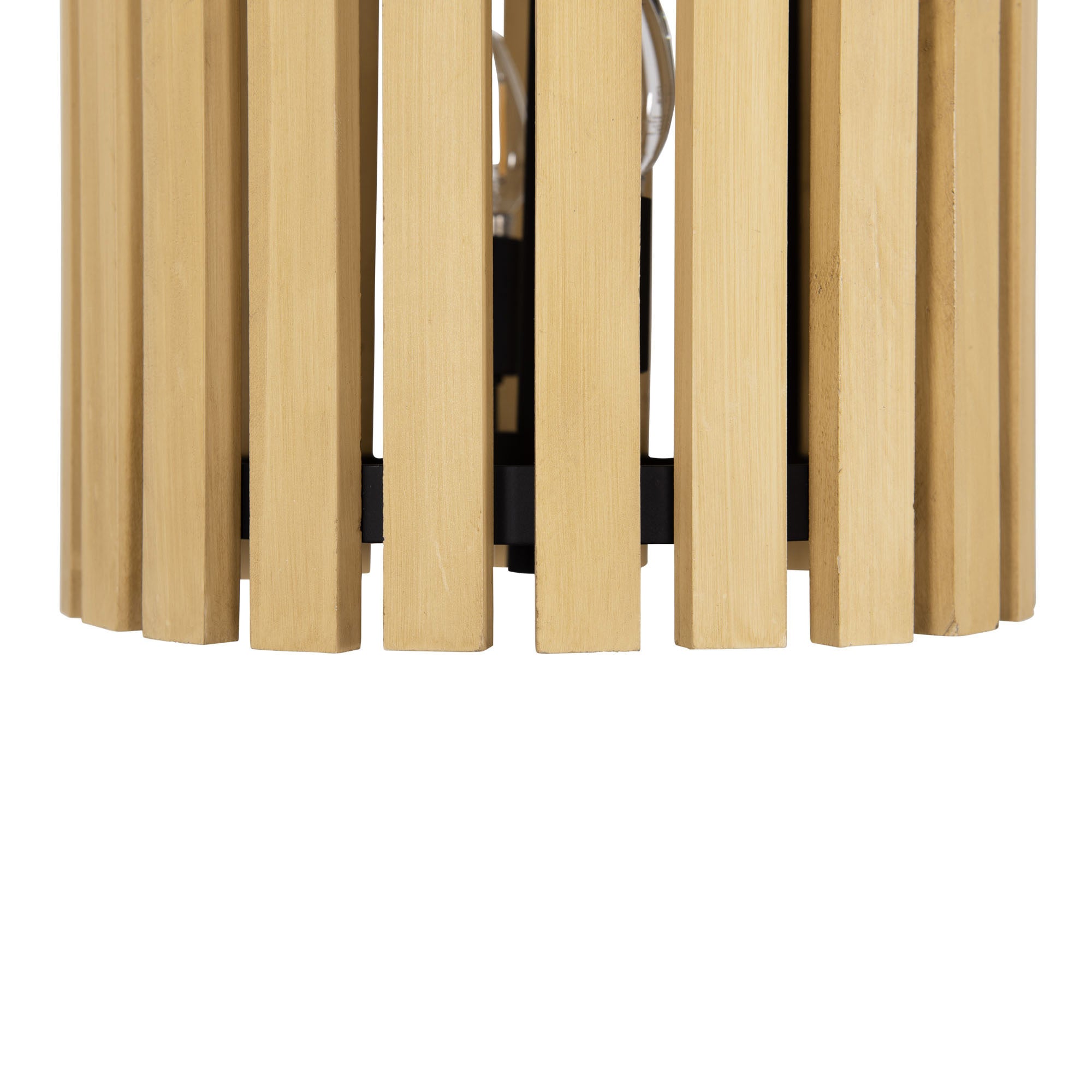 Suratto 2 Light   Pendant - Matte Black/Honey Blonde