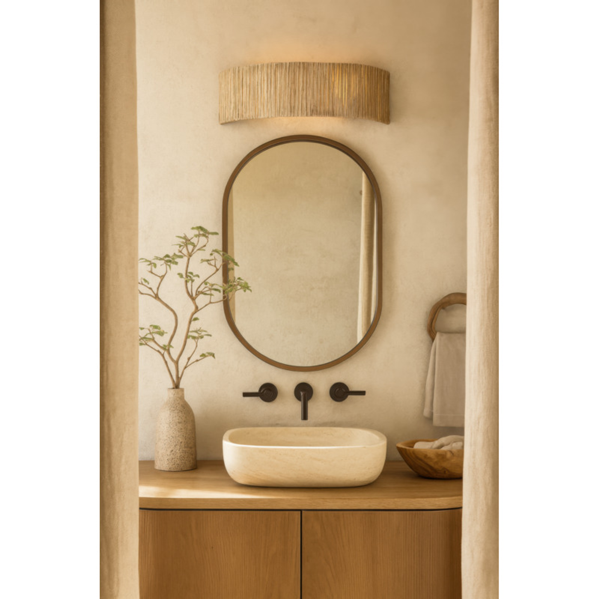 Jacob's Ladder 2-Light Bath - French Gold