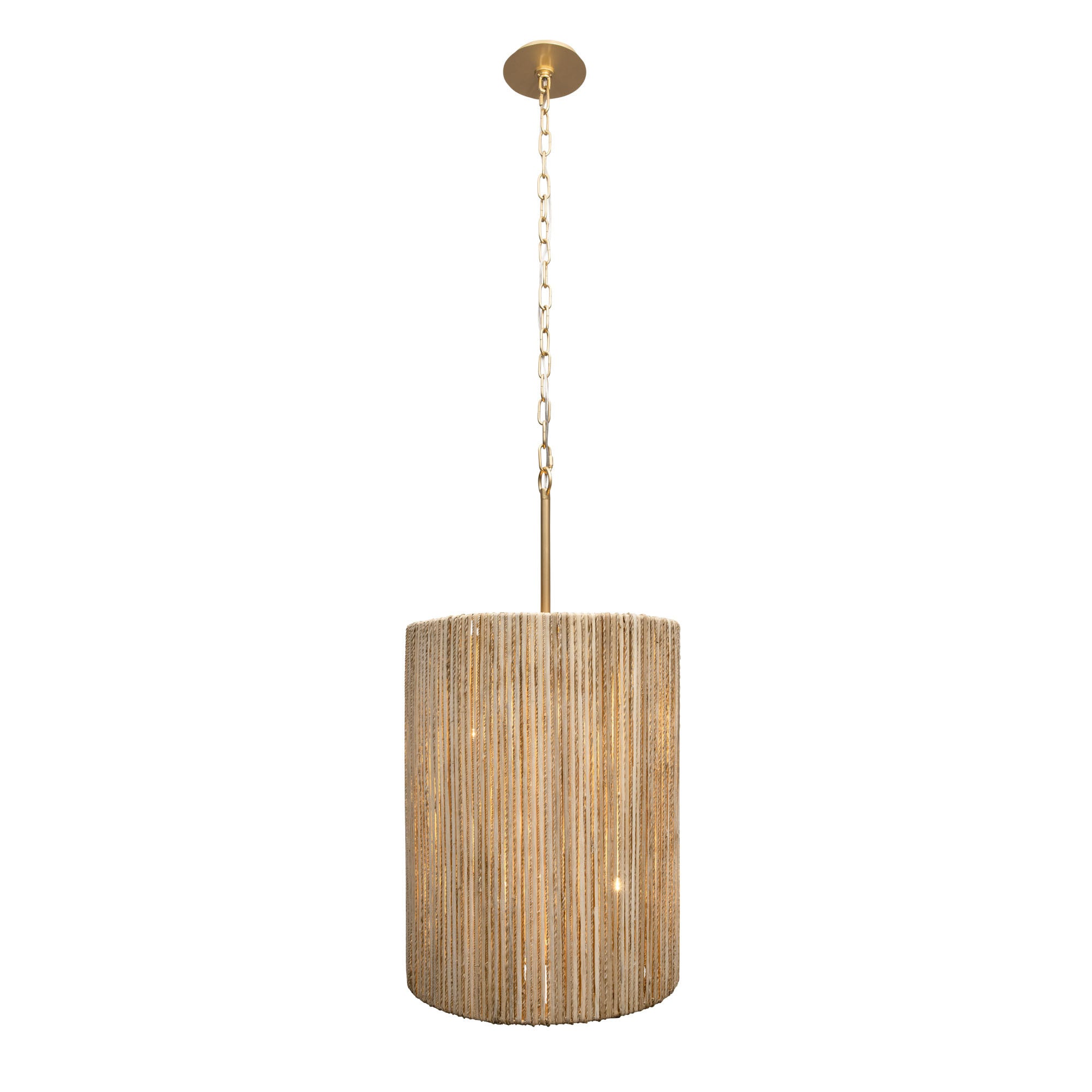 Jacob's Ladder 6 Light   Foyer - French Gold