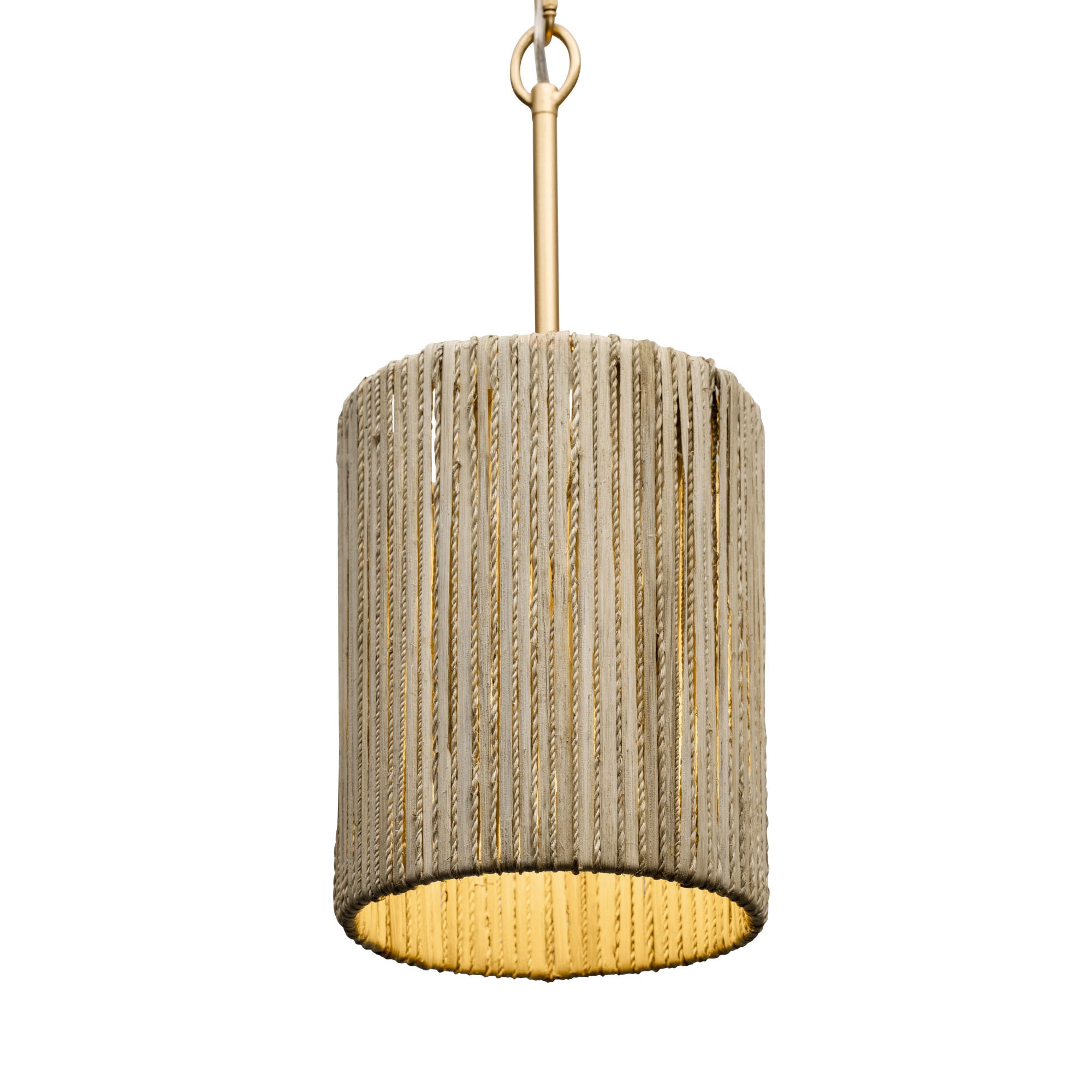 Jacob's Ladder 1 Light   Mini Pendant - French Gold