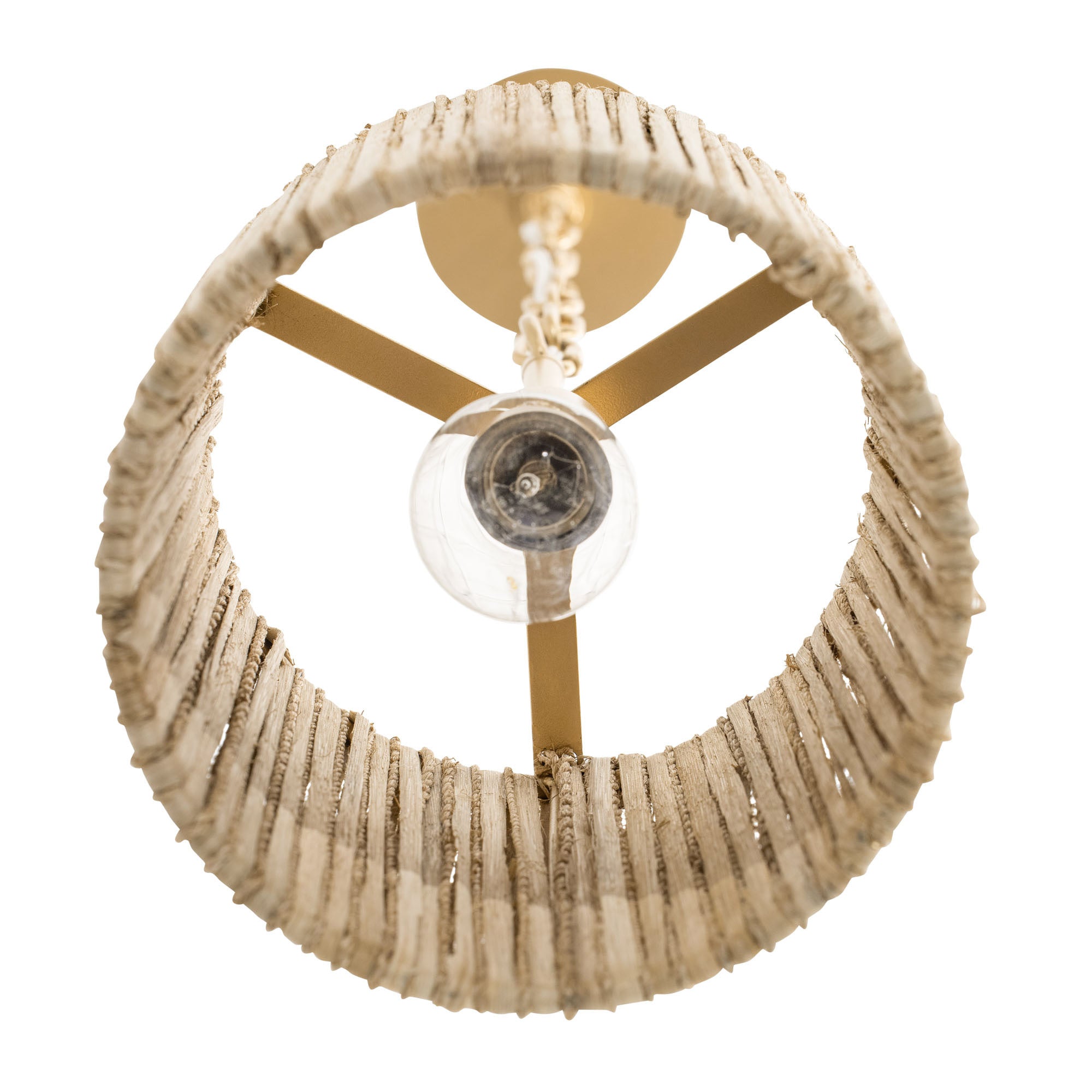 Jacob's Ladder 1 Light   Mini Pendant - French Gold