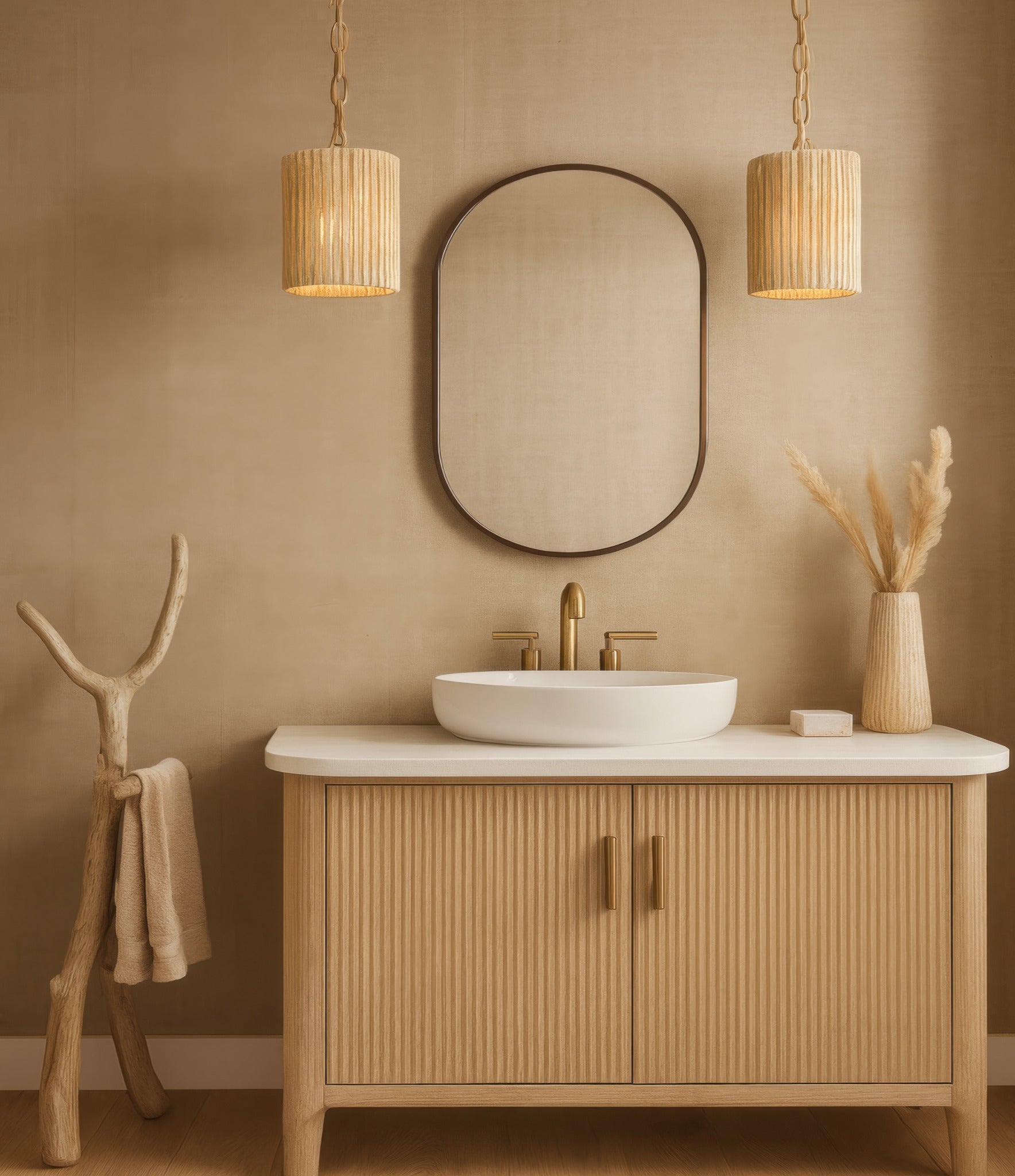 Jacob's Ladder 1-Light Mini Pendant - French Gold