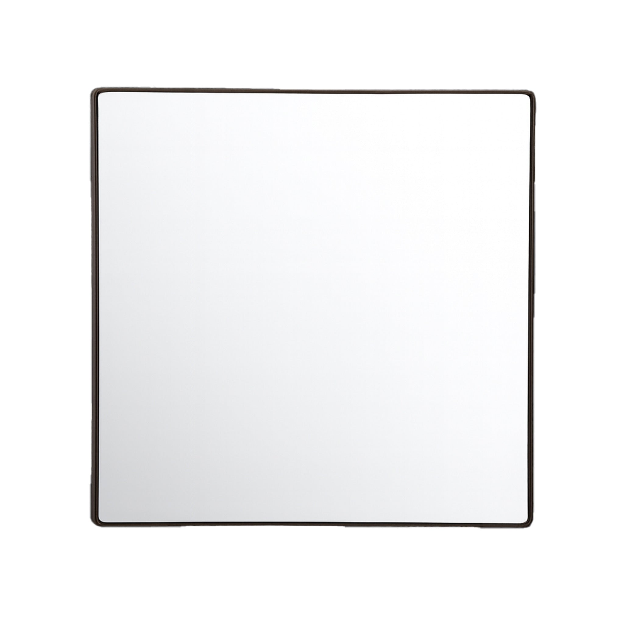 Kye 30x30 Rounded Square Wall Mirror - Bronze