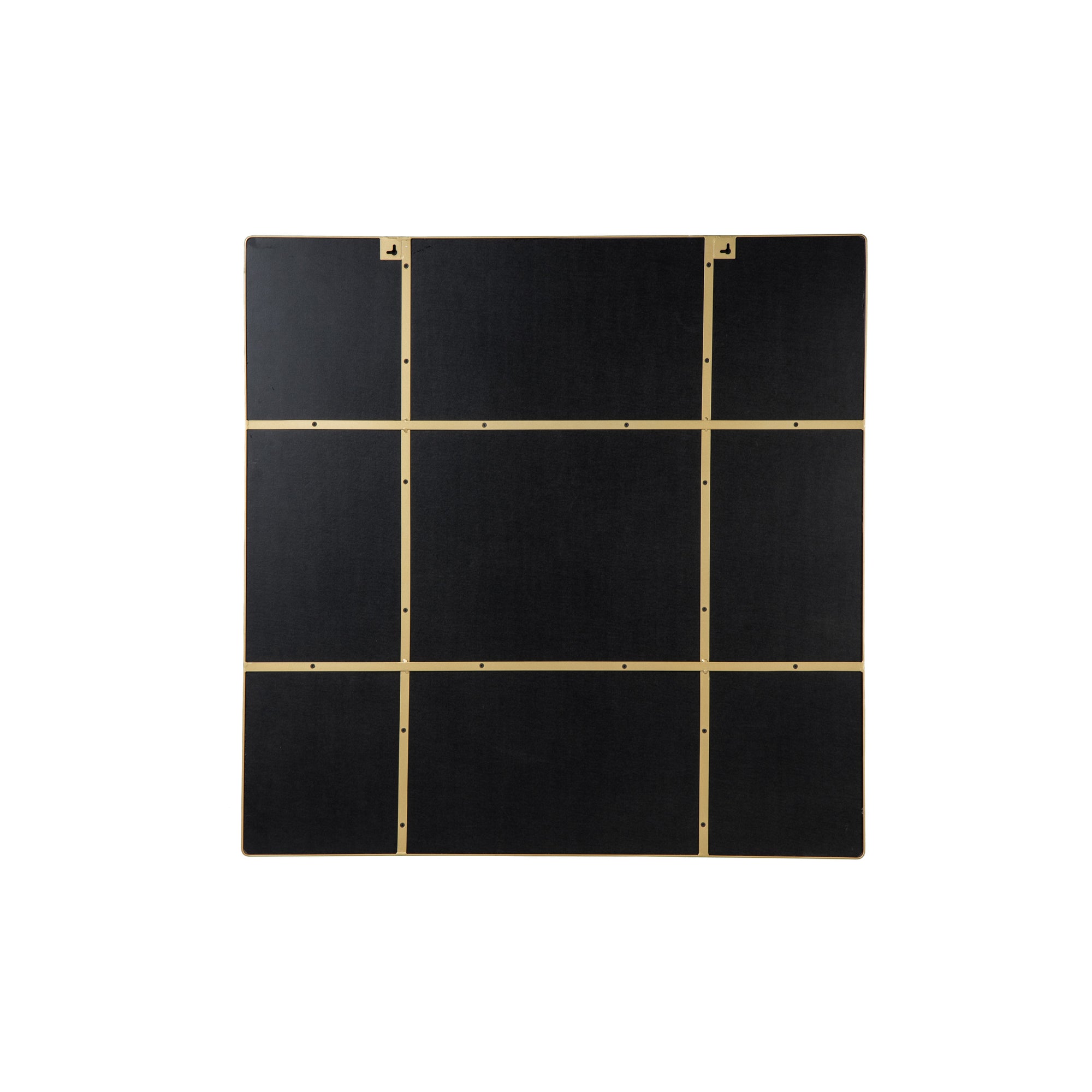 Kye 40x40 Rounded Square Wall Mirror - Gold