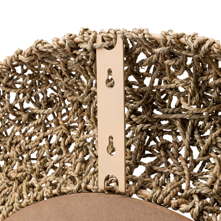 Tangled 407MI11 33-in Wall Mirror - Natural Rope