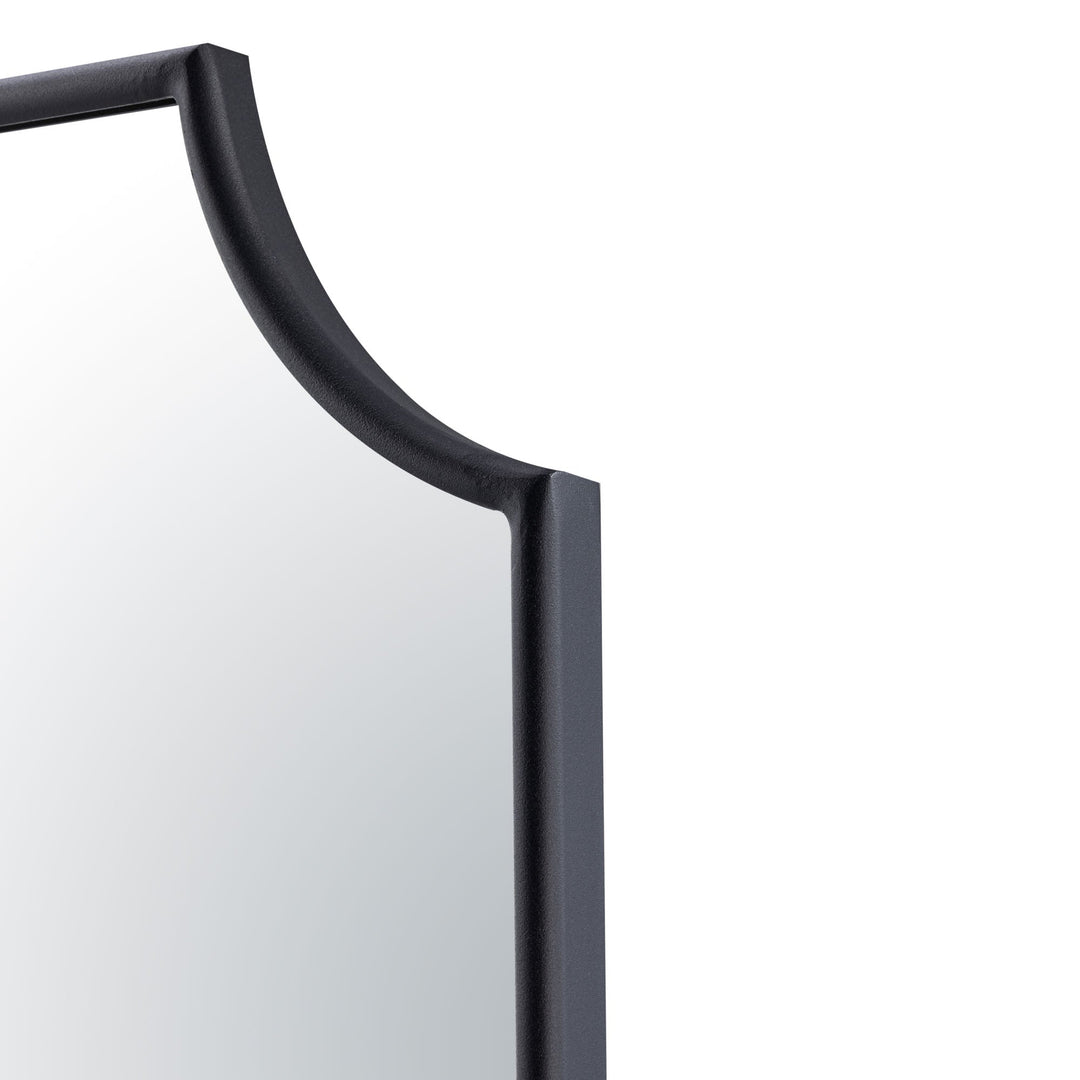 Carlton 431MI24BL 24x50 Beaded Frame Mirror - Black