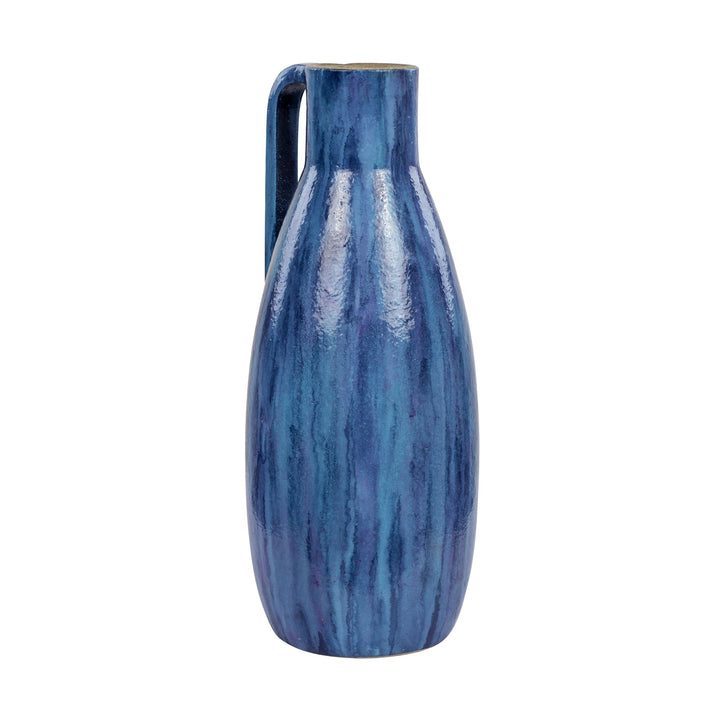 Avesta 445VA01B Ceramic Vase - Blue Lustro