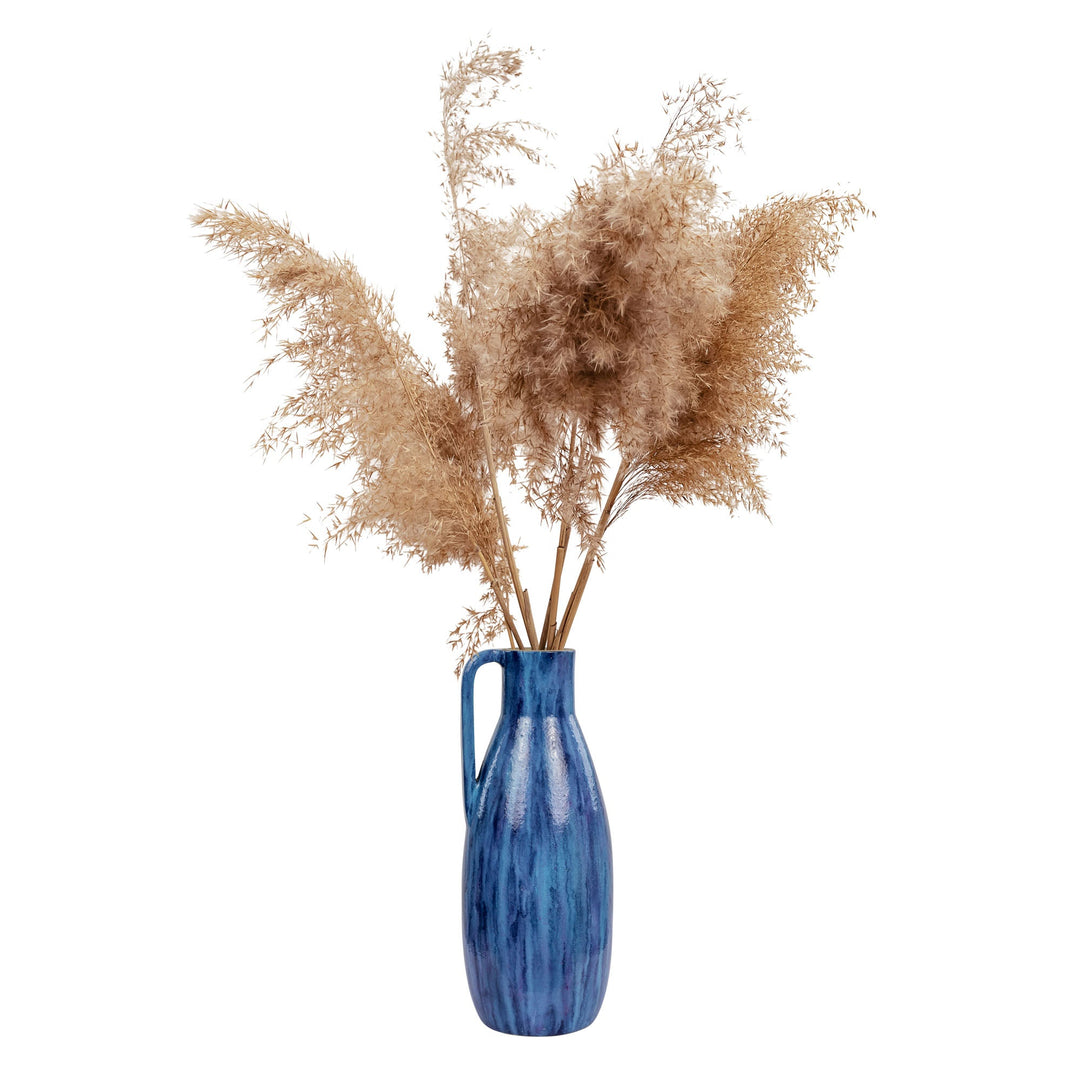 Avesta 445VA01B Ceramic Vase - Blue Lustro