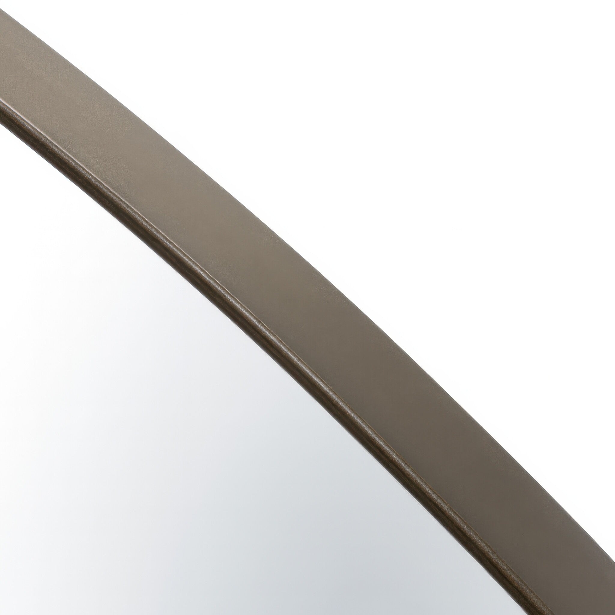 Tablet 40-in Round Wall Mirror - Bronze