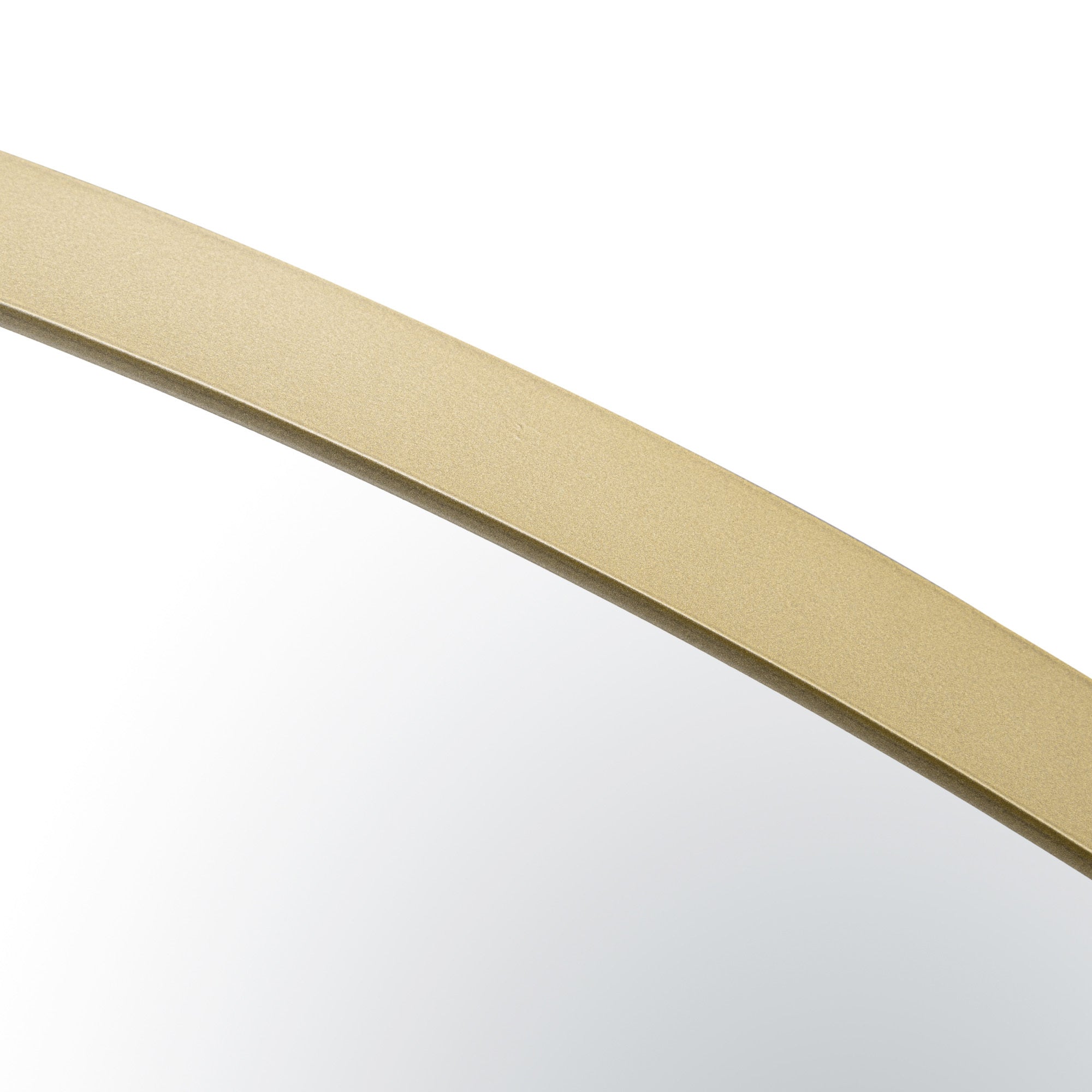 Tablet 40-in Round Wall Mirror - Gold