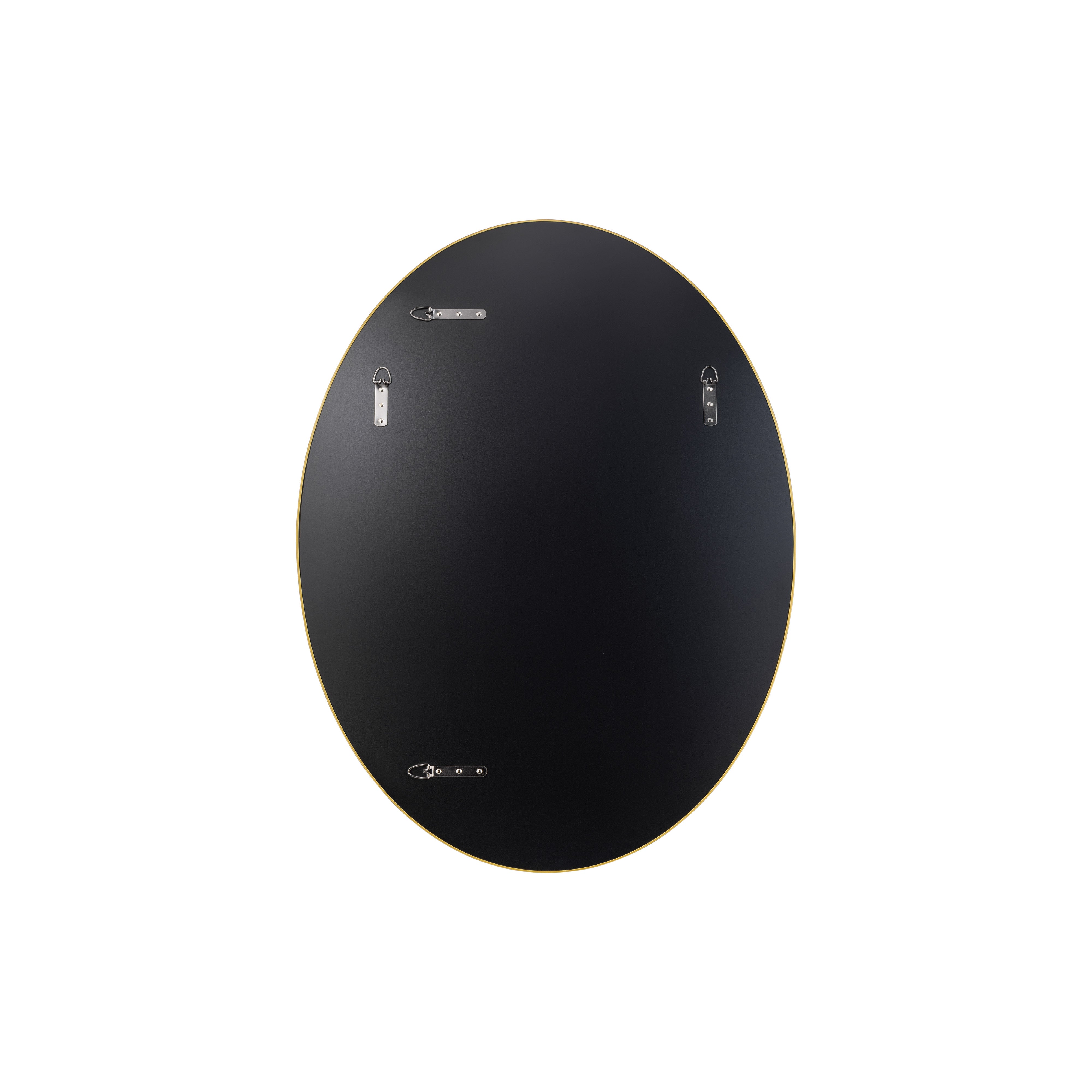 Tablet 22 x 30 Oval Mirror - Gold