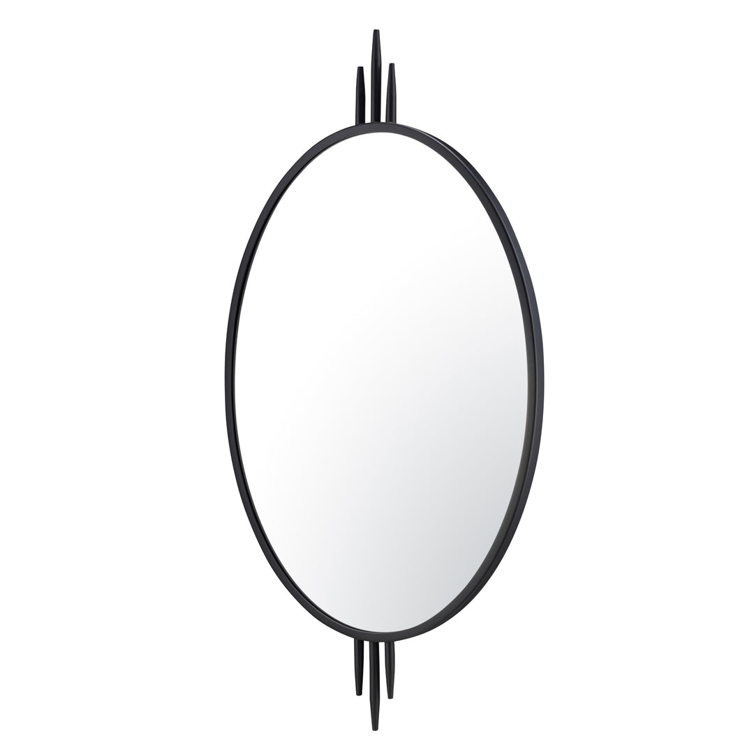 Propaganda 460MI22BL 22x41 Oval Wall Mirror - Black