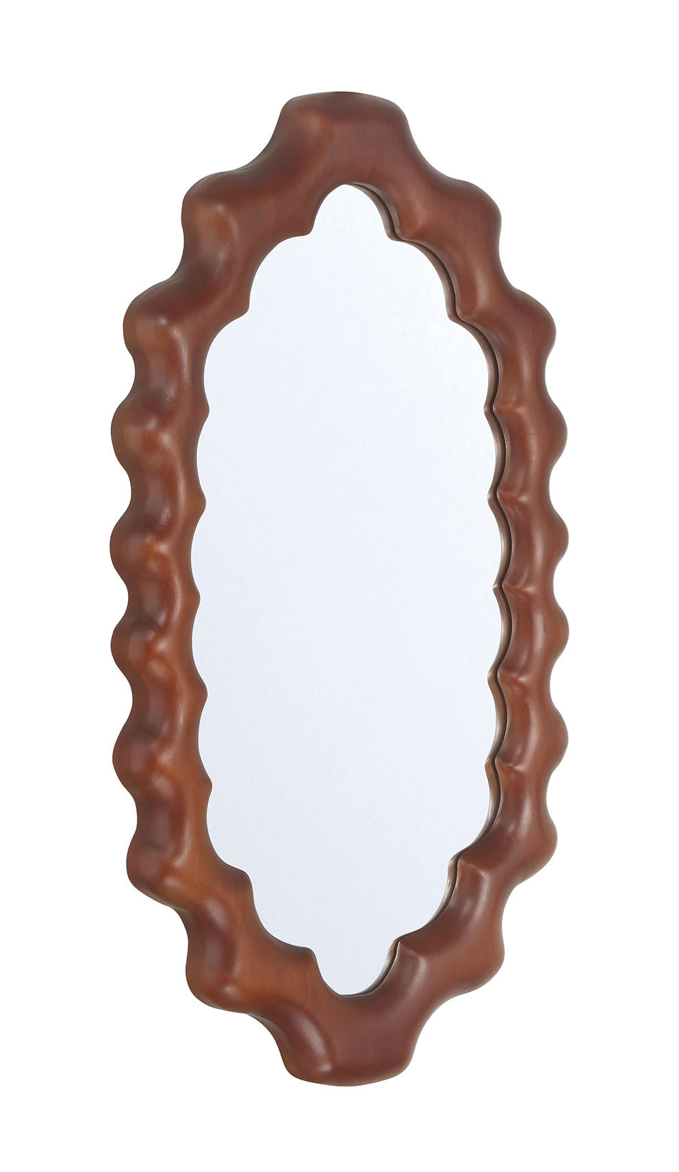 Squigmond Large Wood Mirror